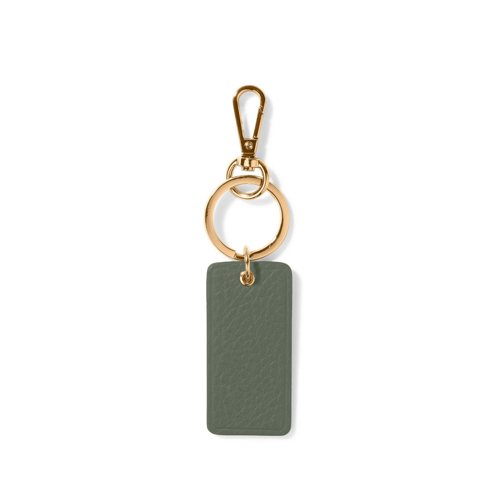 Rectangle Keychain Moss