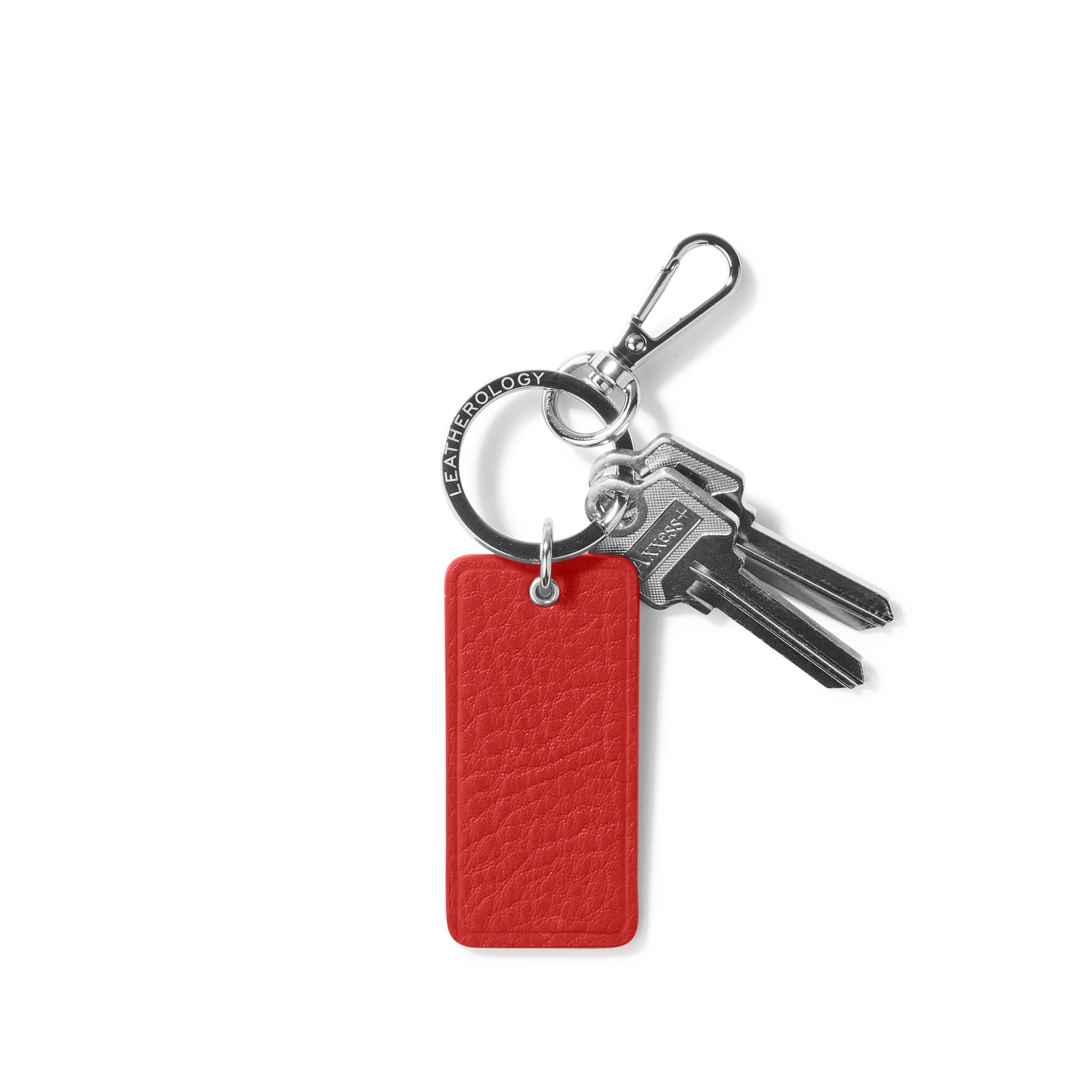 Rectangle Keychain Scarlet