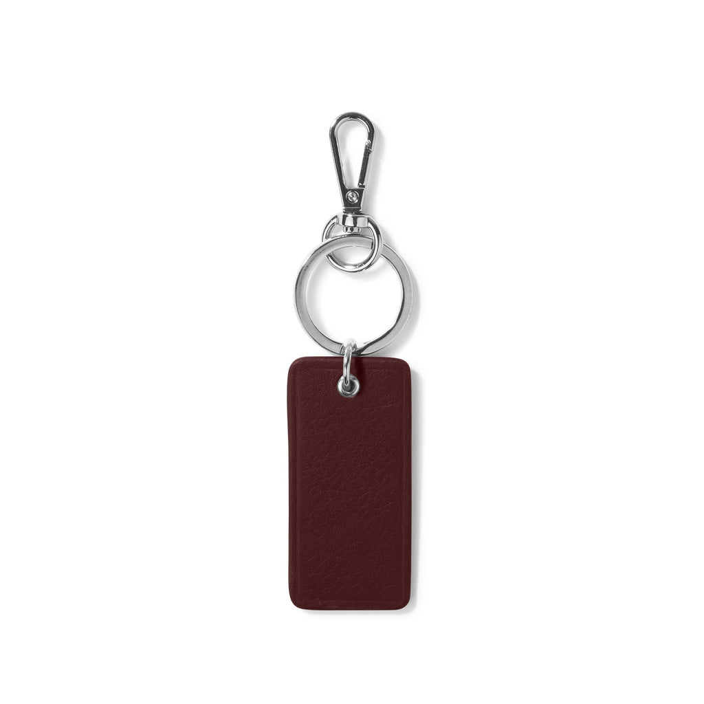 Rectangle Keychain Bordeaux