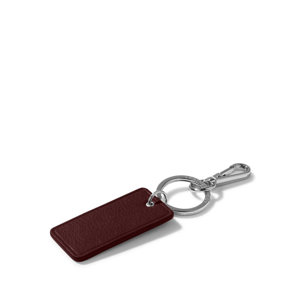 Rectangle Keychain Bordeaux