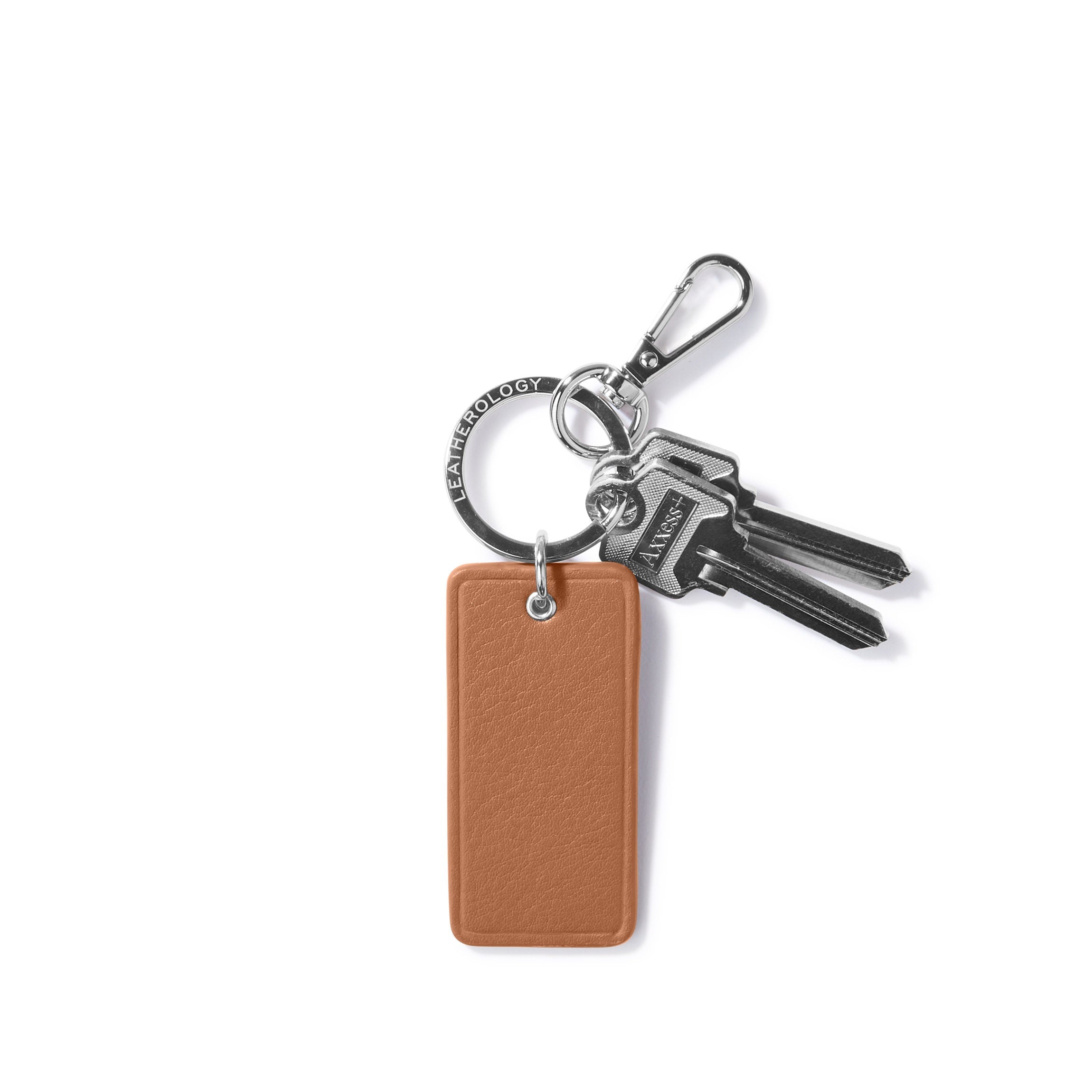 Rectangle Keychain Cognac