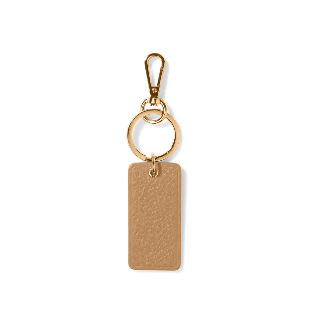 Rectangle Keychain Camel