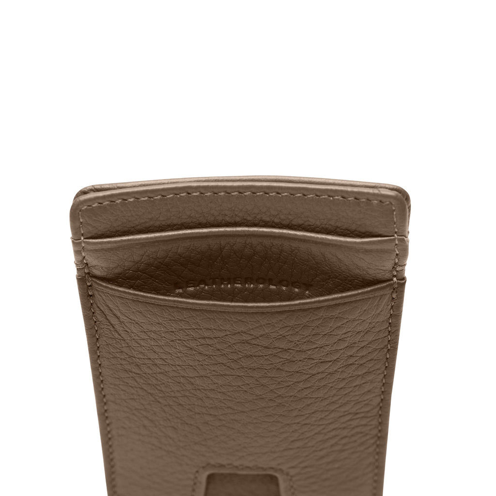 Slim Utility Card Case Cocoa