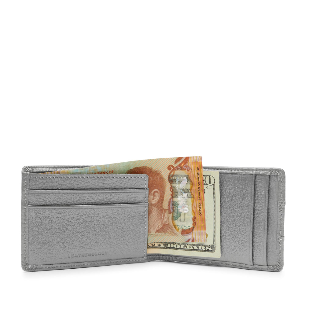 Slim Utility Card Wallet Smoke