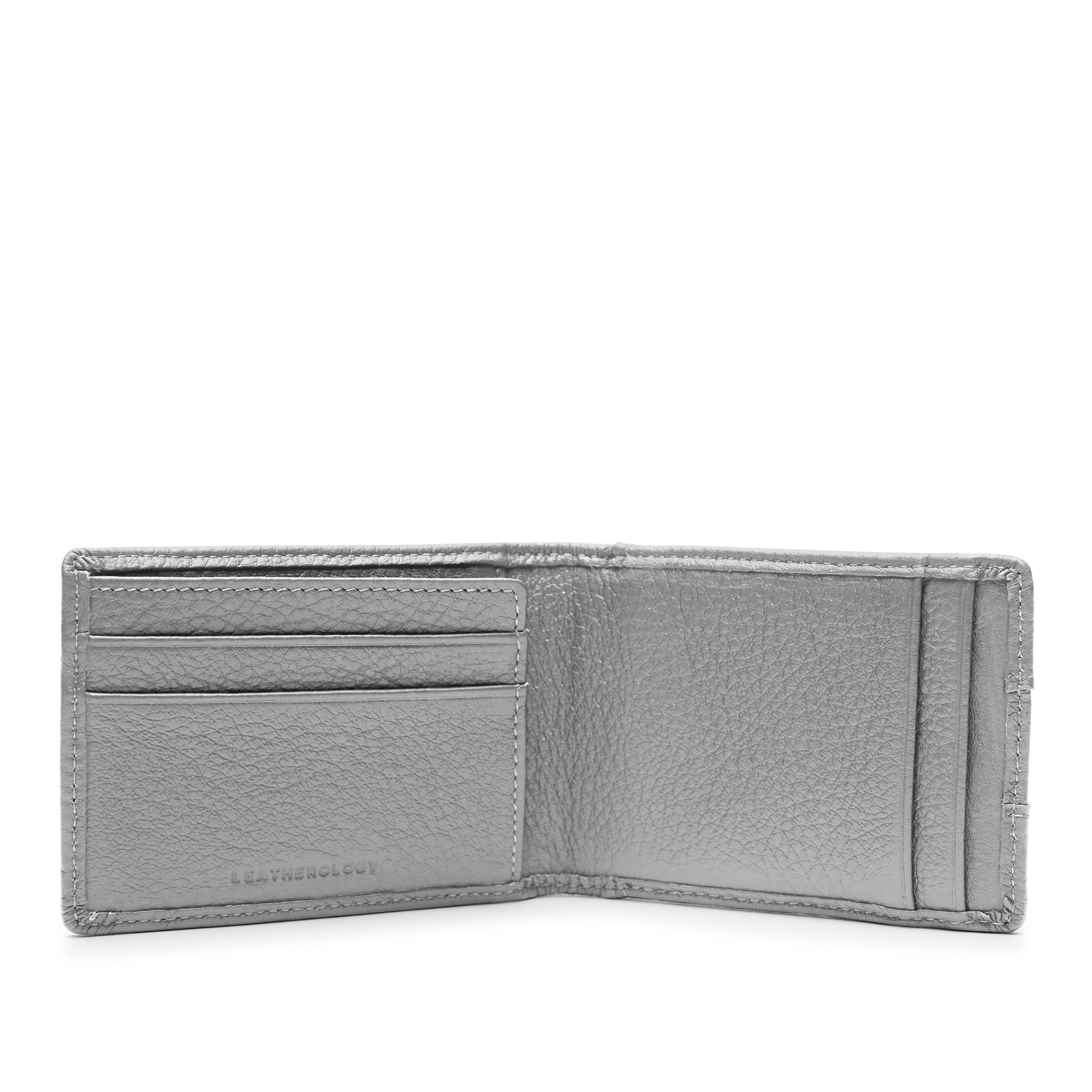 Slim Utility Card Wallet Smoke