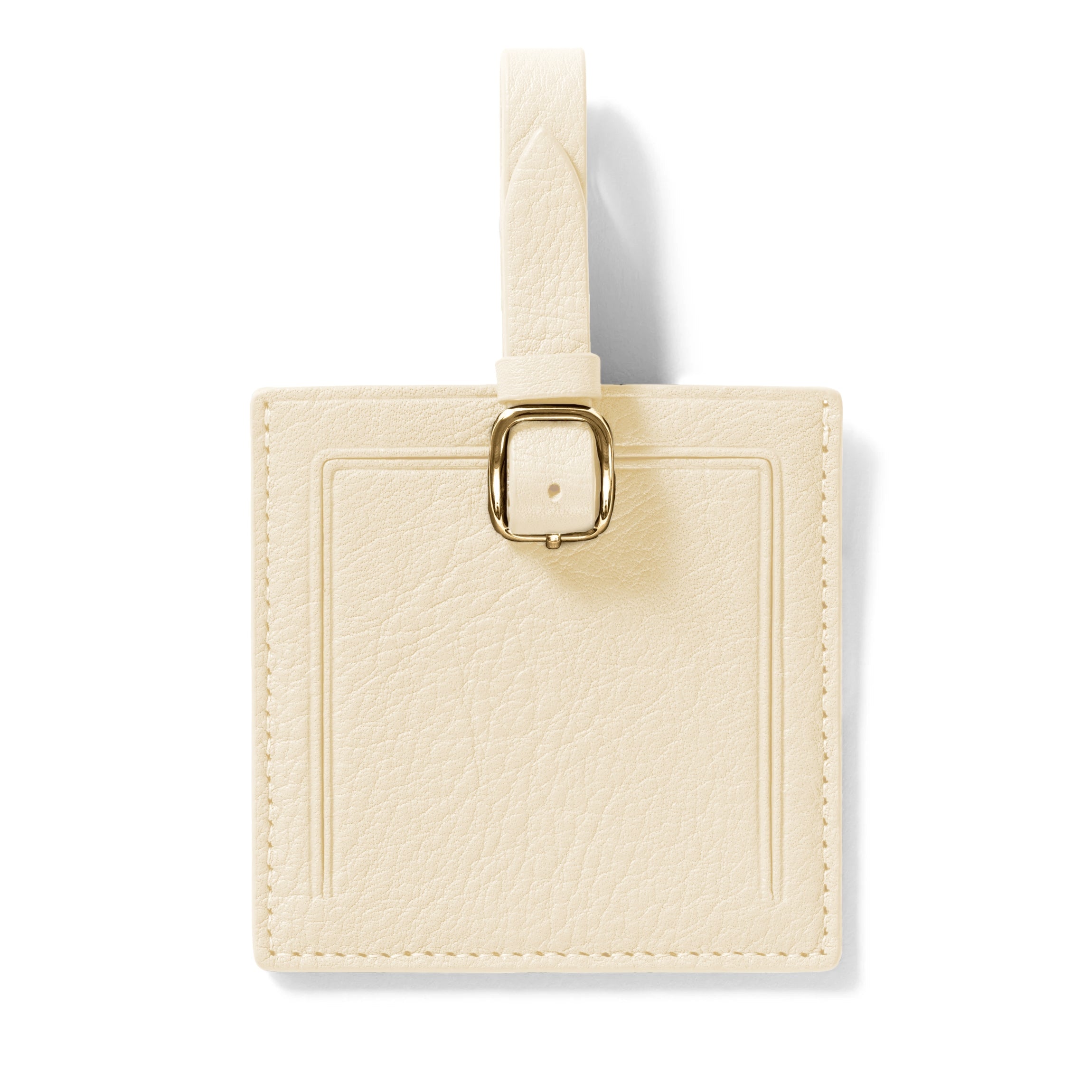 Small Square Luggage Tag Sand