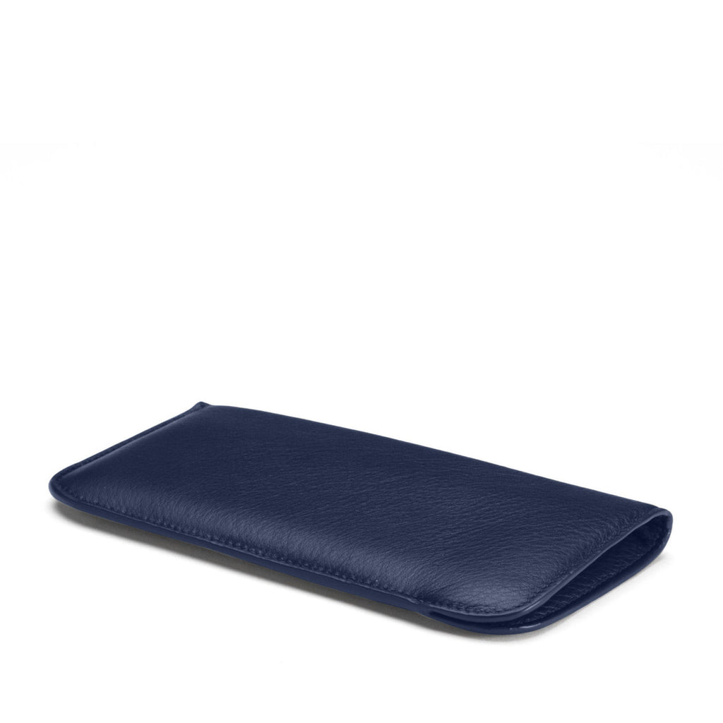 Soft Eyeglass Case Navy Blue