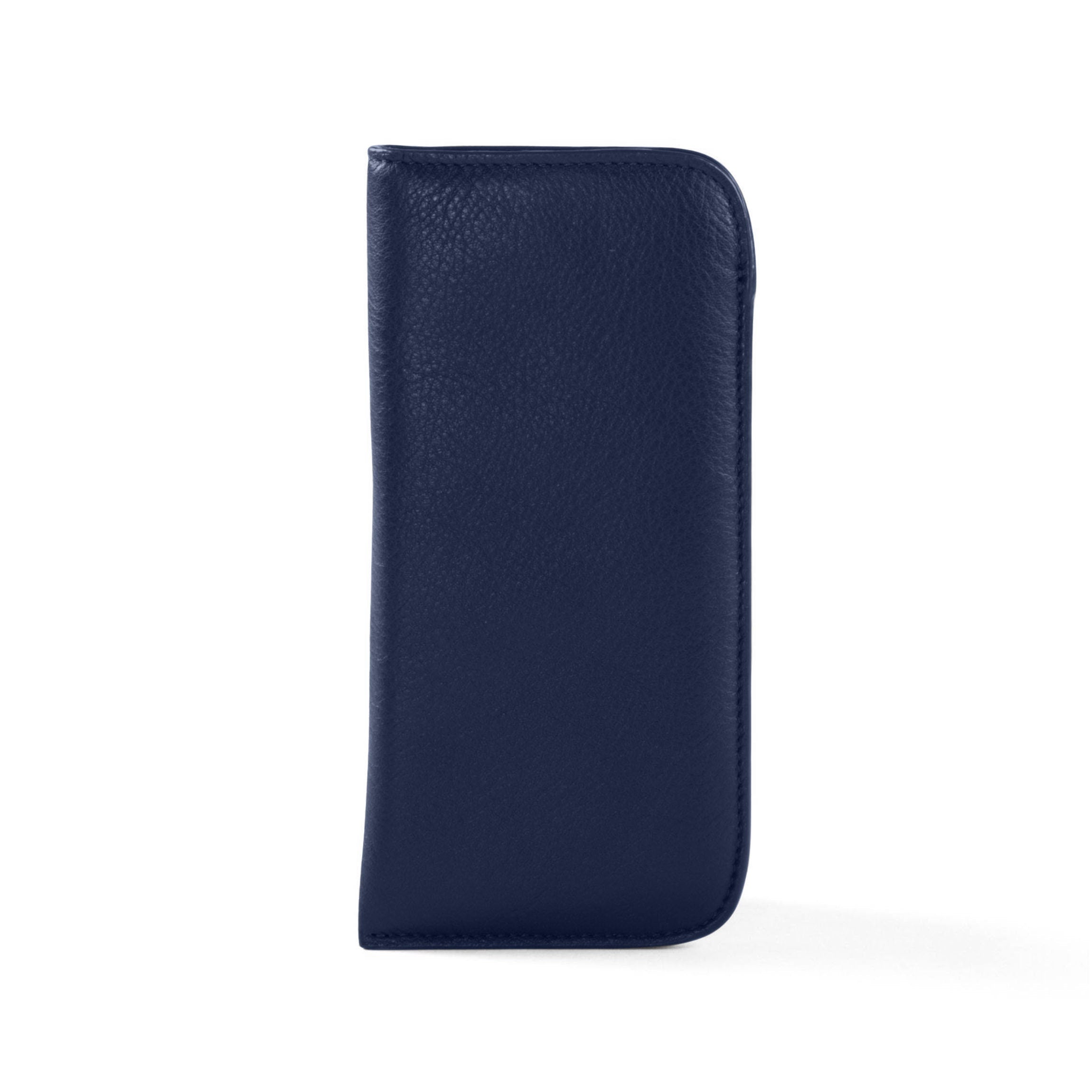 Soft Eyeglass Case Navy Blue