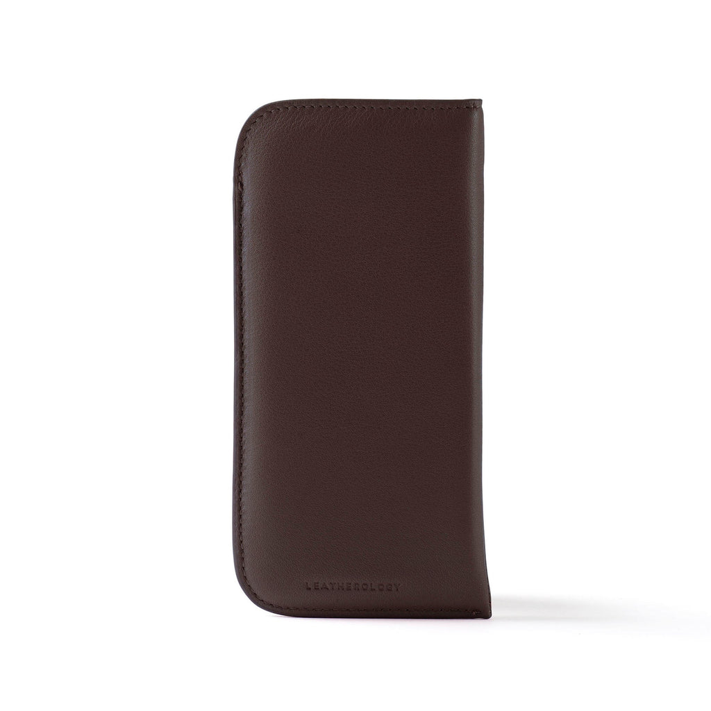 Soft Eyeglass Case Brown