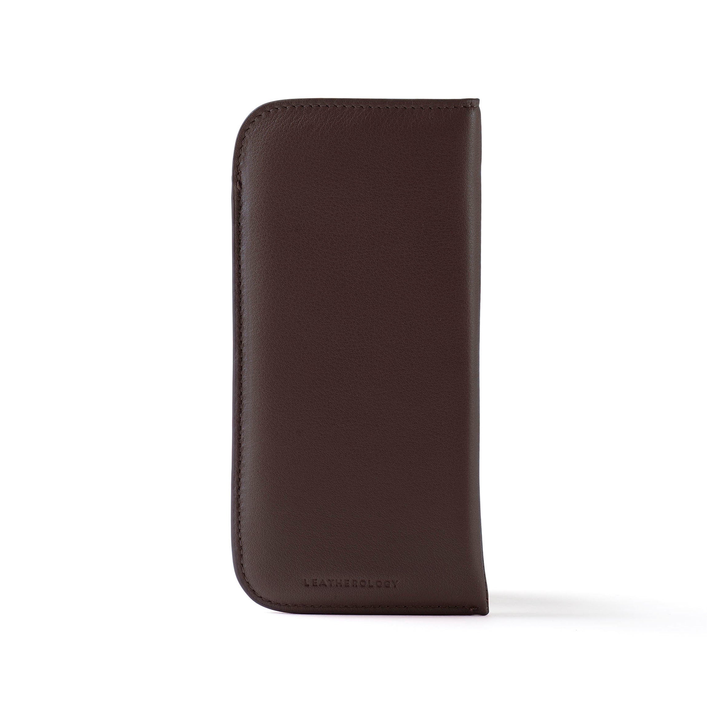 Soft Eyeglass Case Brown