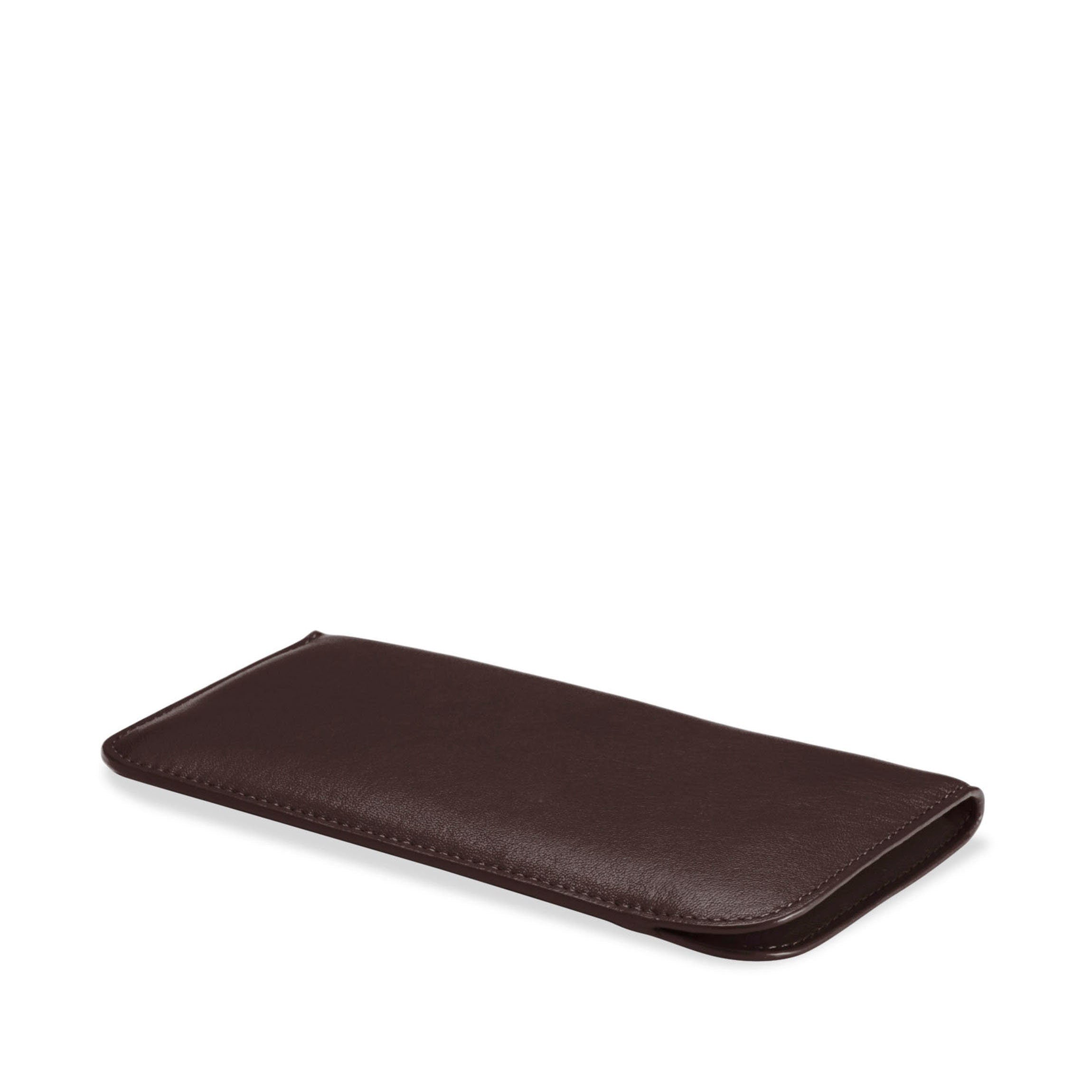 Soft Eyeglass Case Brown