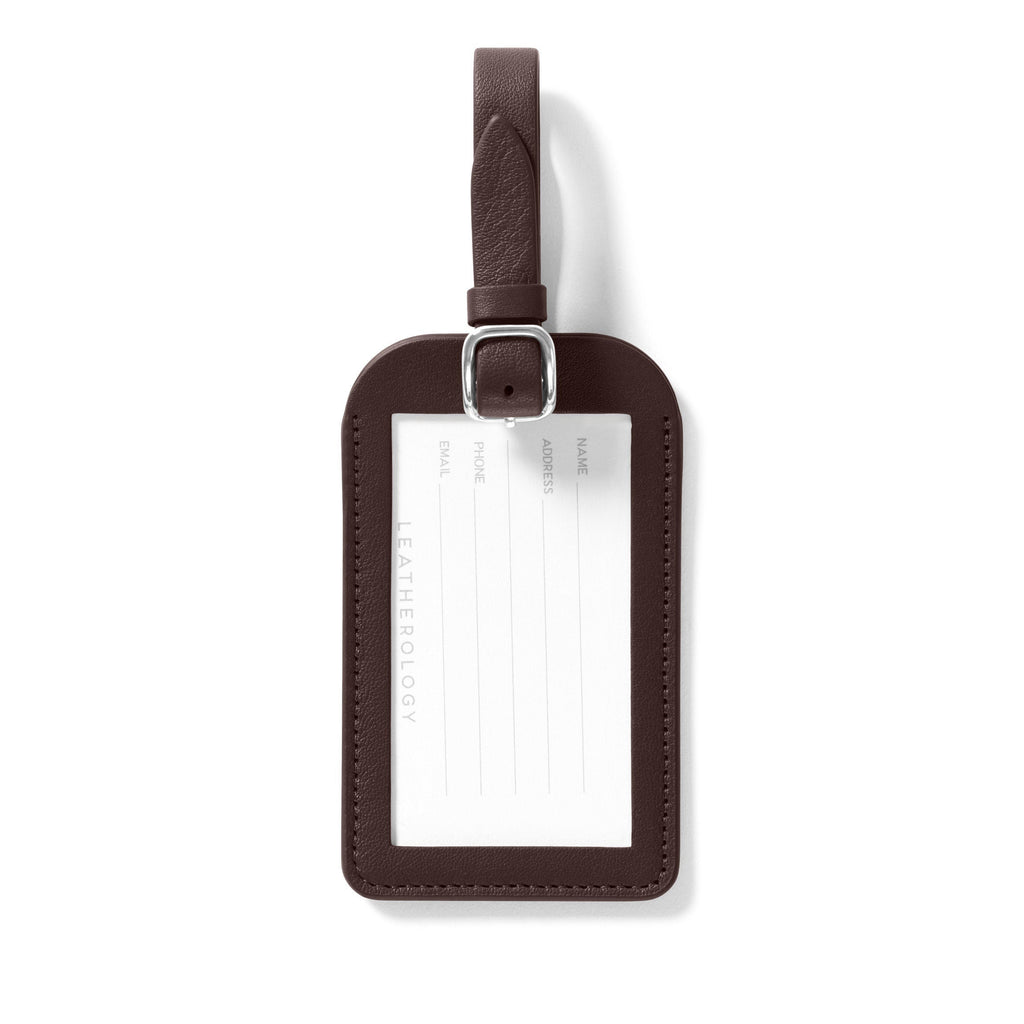 Standard Luggage Tag Brown