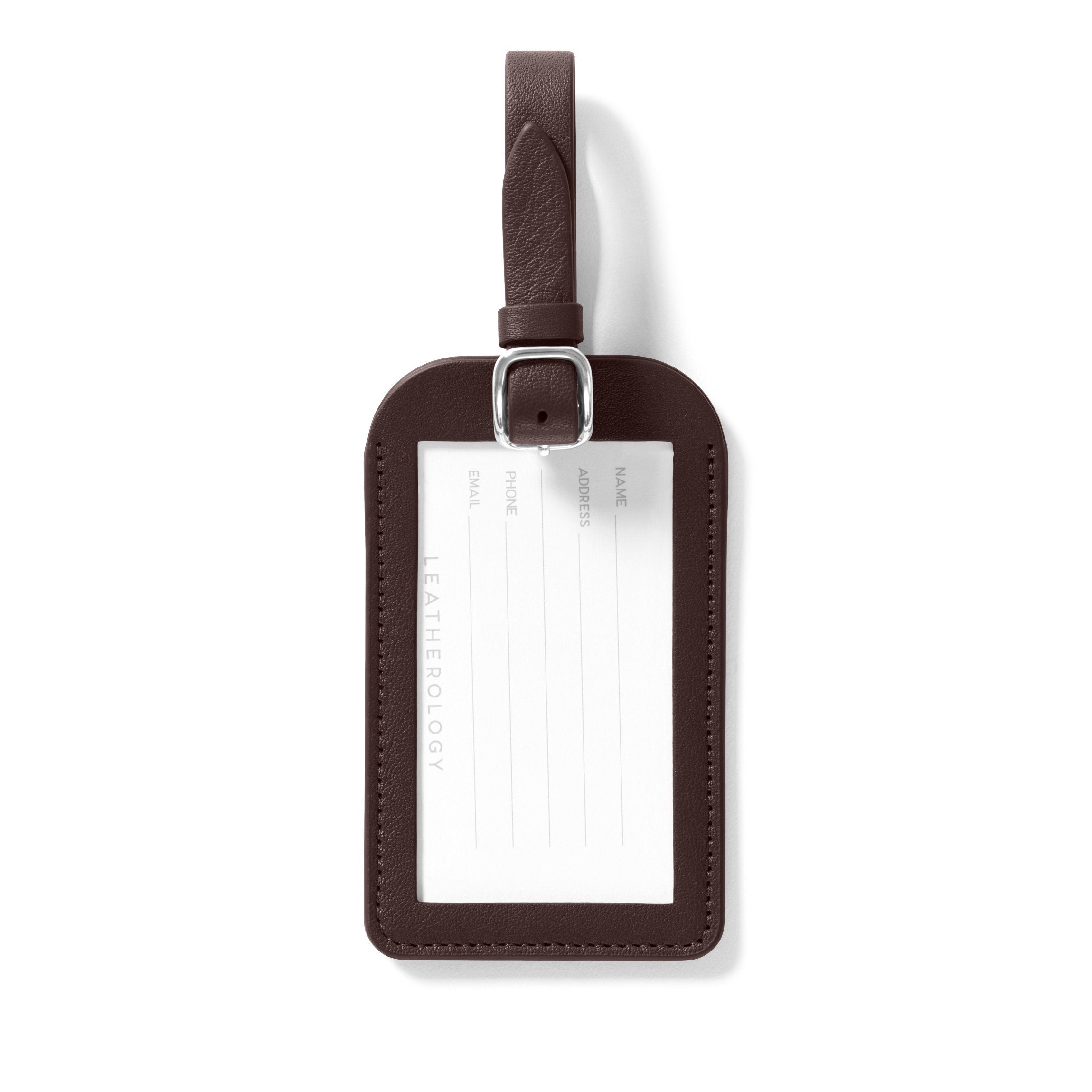Standard Luggage Tag Brown