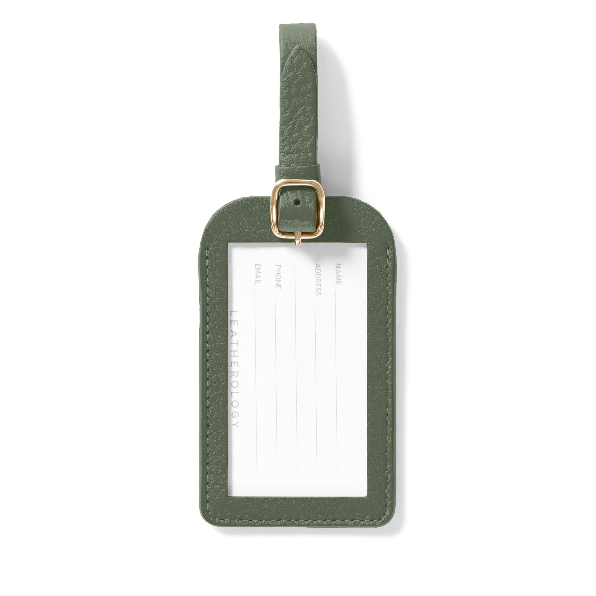 Standard Luggage Tag Moss