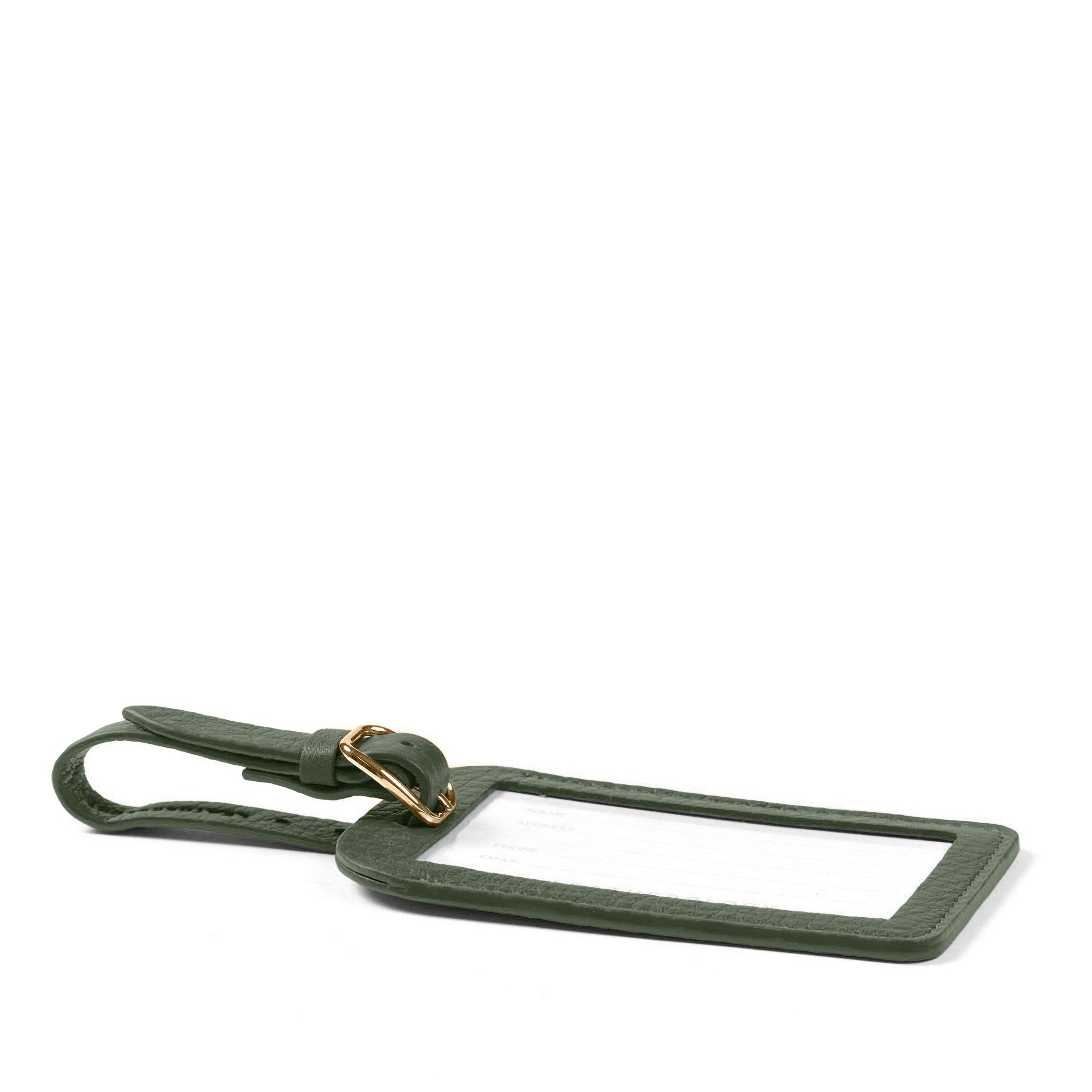 Standard Luggage Tag Moss
