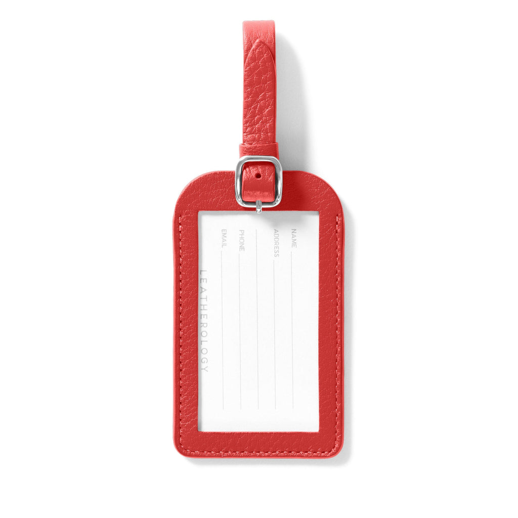 Standard Luggage Tag Scarlet