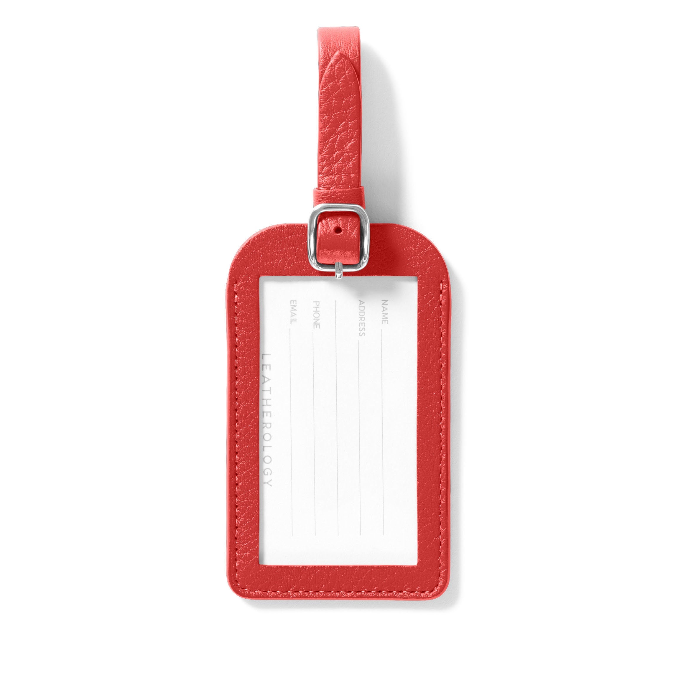 Standard Luggage Tag Scarlet