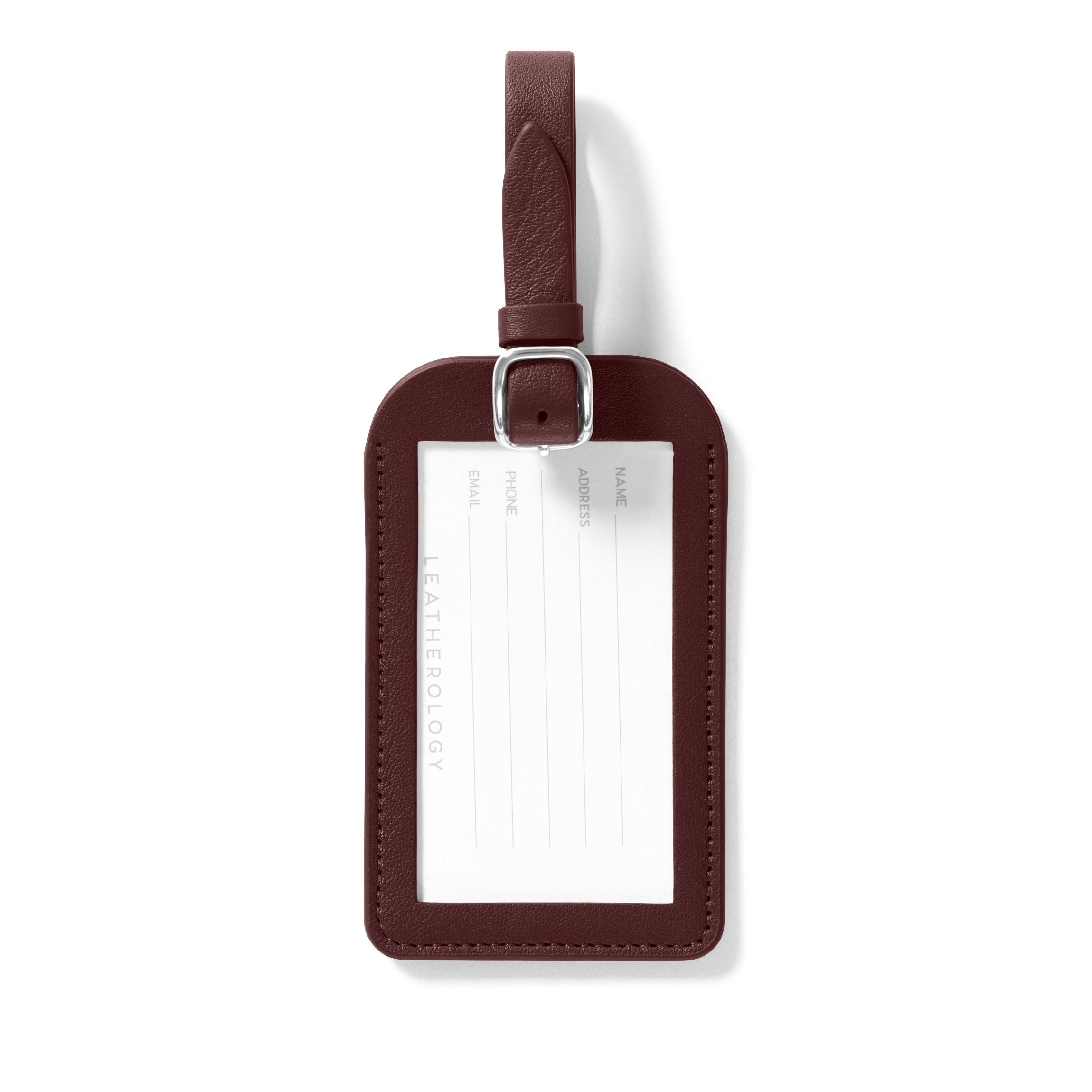 Standard Luggage Tag Bordeaux
