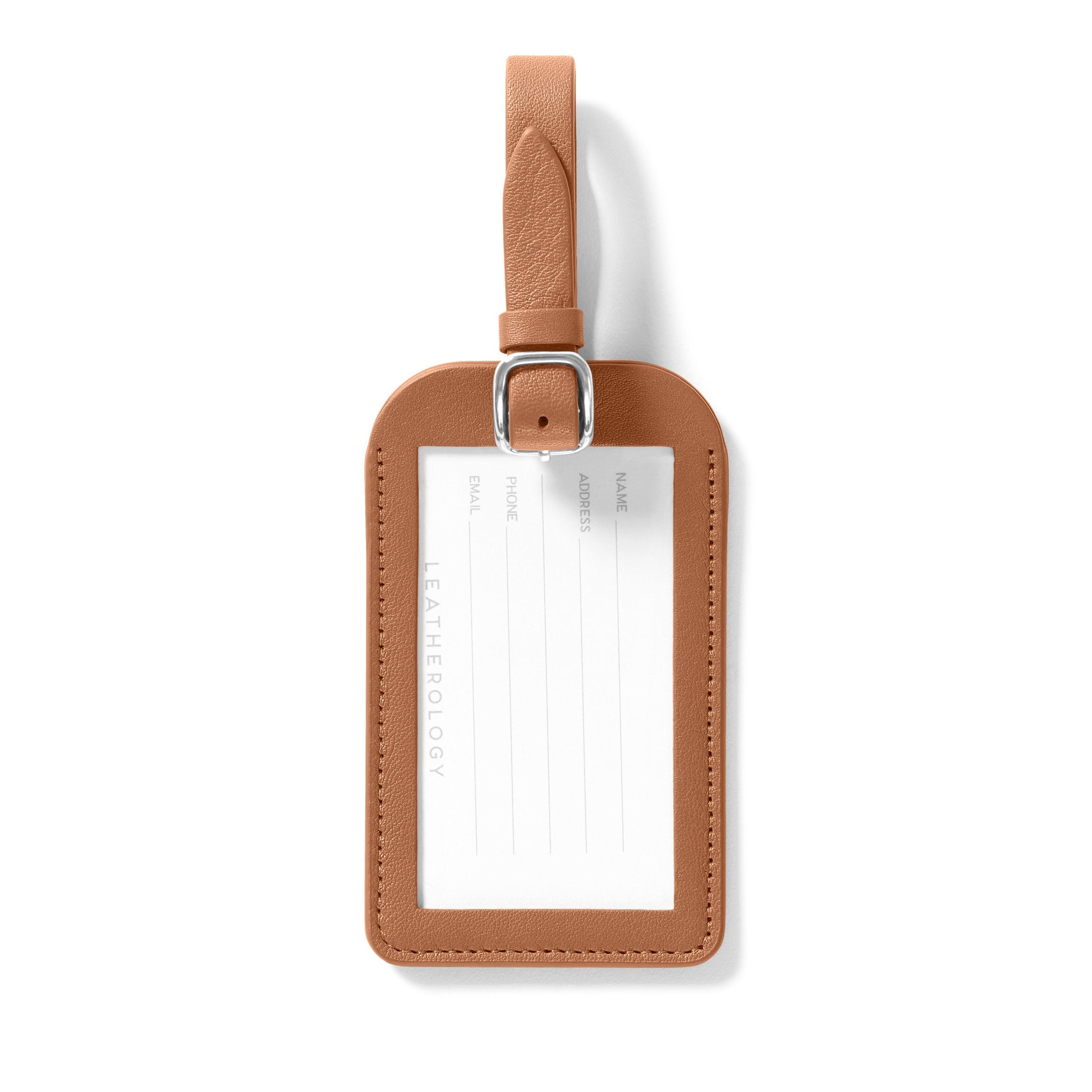 Standard Luggage Tag Cognac