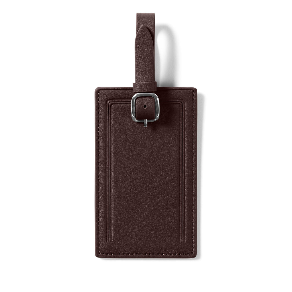 Standard Rectangular Luggage Tag Brown