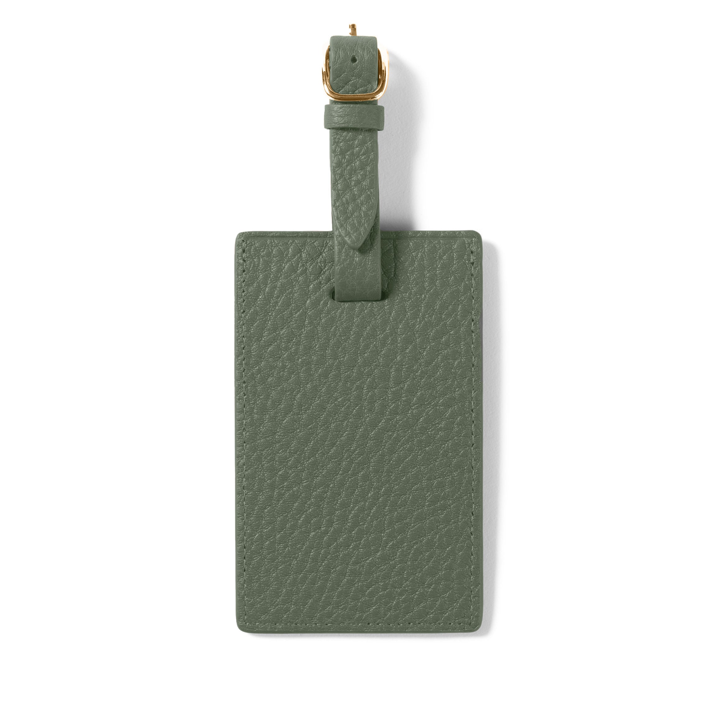 Standard Rectangular Luggage Tag Moss