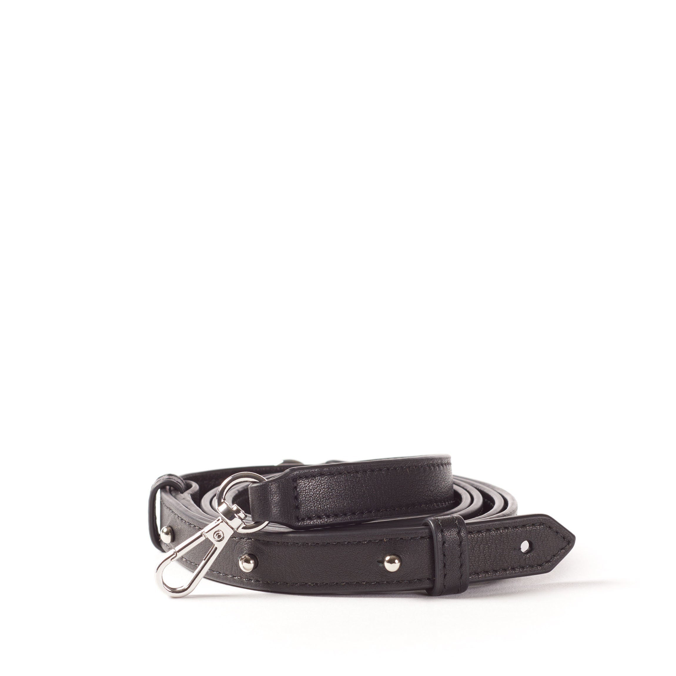 Thin Long Crossbody Strap Black Onyx