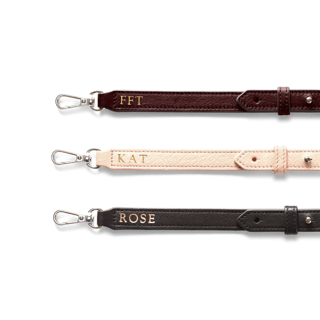 Thin Long Crossbody Strap Bordeaux