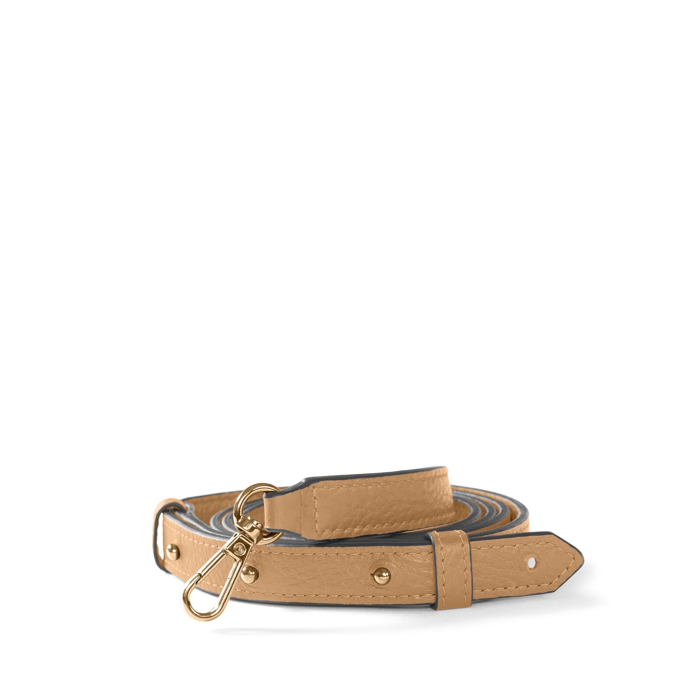 Thin Long Crossbody Strap Camel