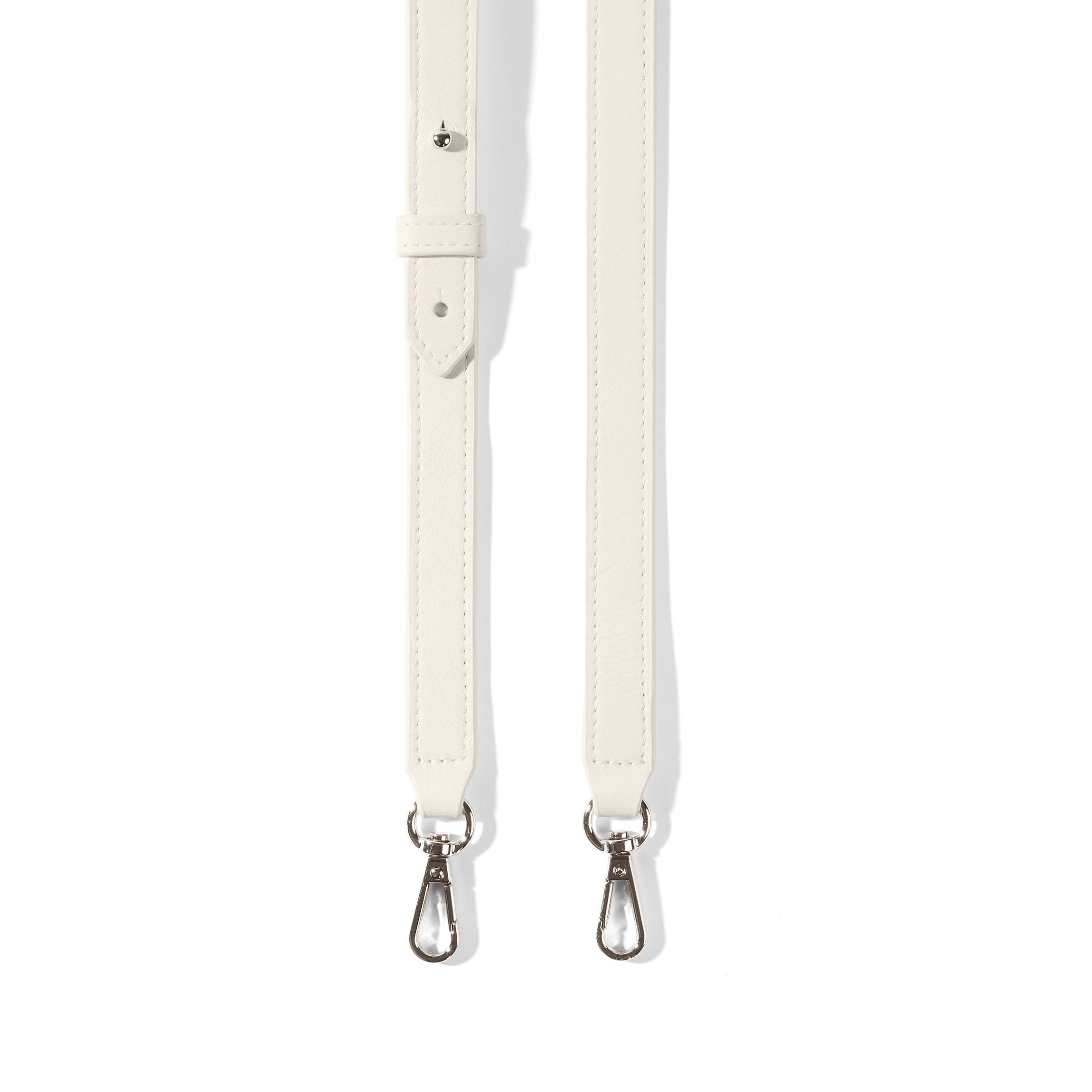 Thin Long Crossbody Strap Ivory