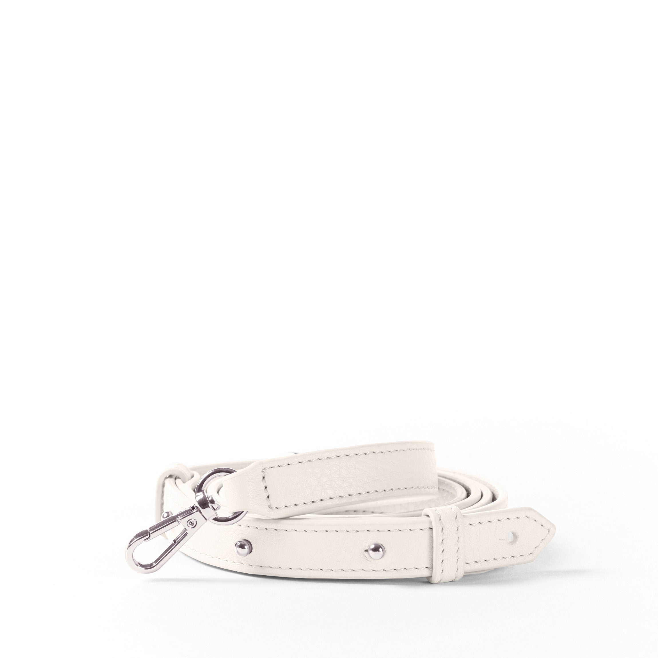 Thin Long Crossbody Strap Ivory