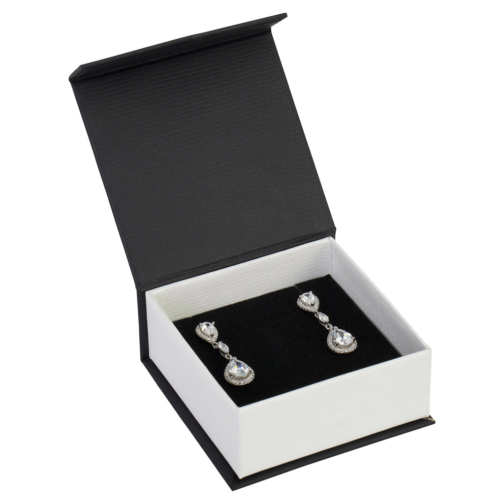 Magnetic V-Front Medium Pendant/Earring/Ring Box