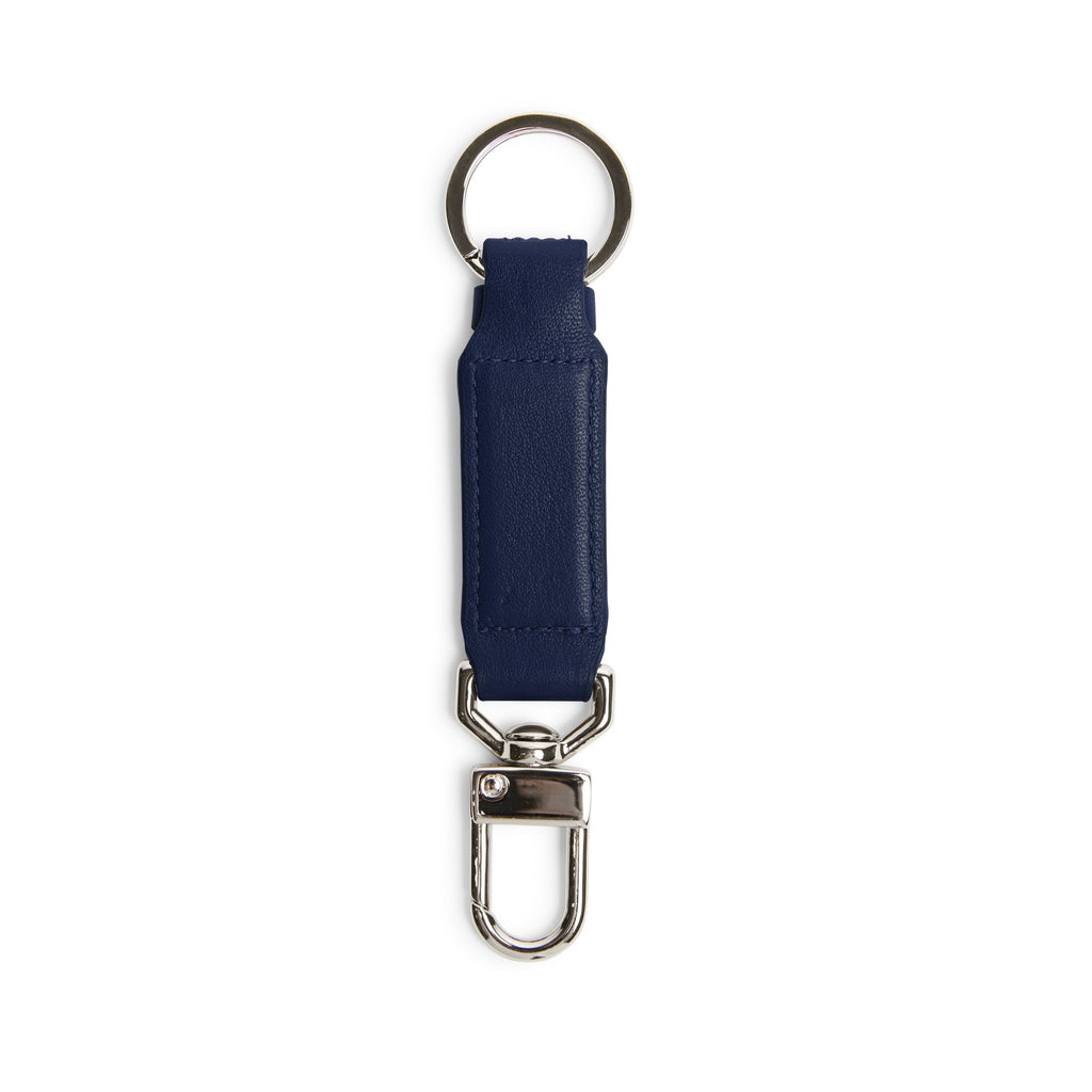 Valet Snap Keychain Navy Blue