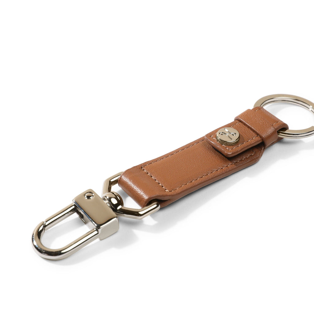 Valet Snap Keychain Cognac