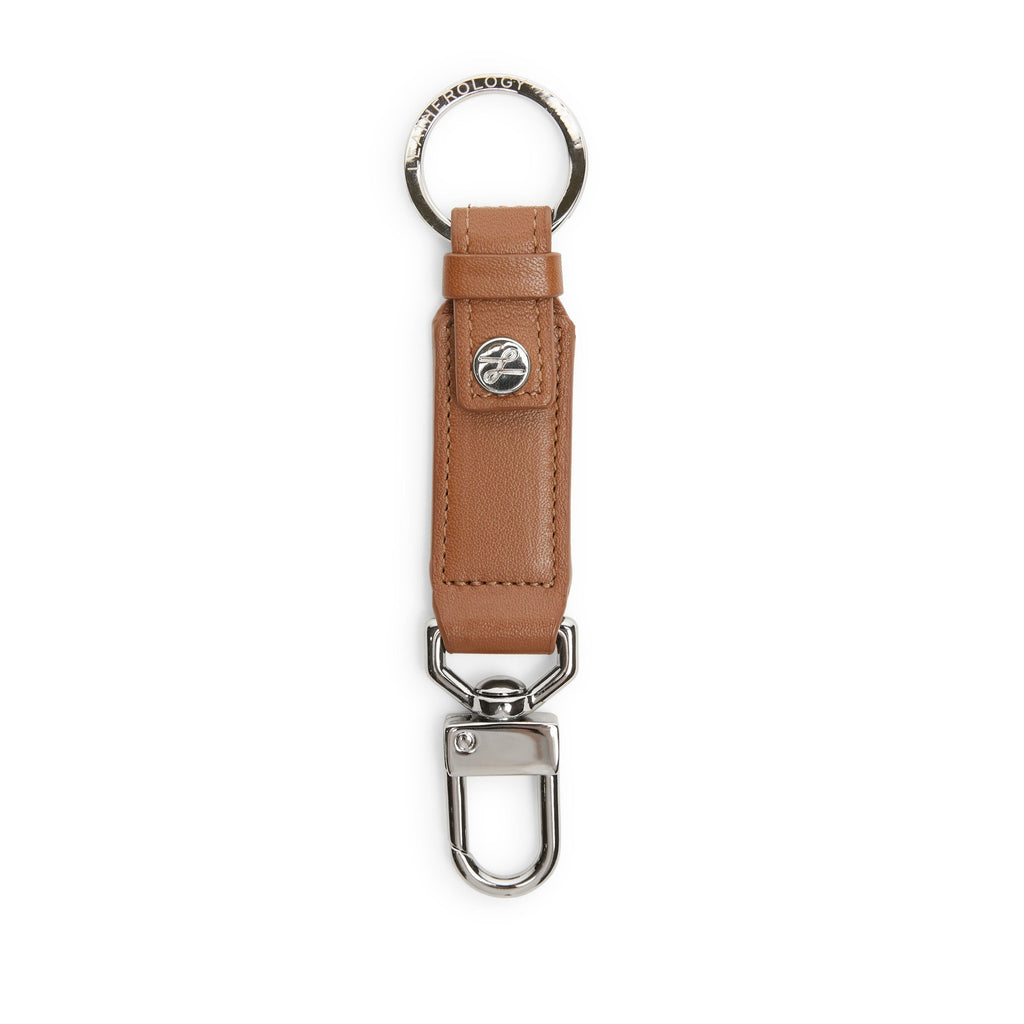 Valet Snap Keychain Cognac