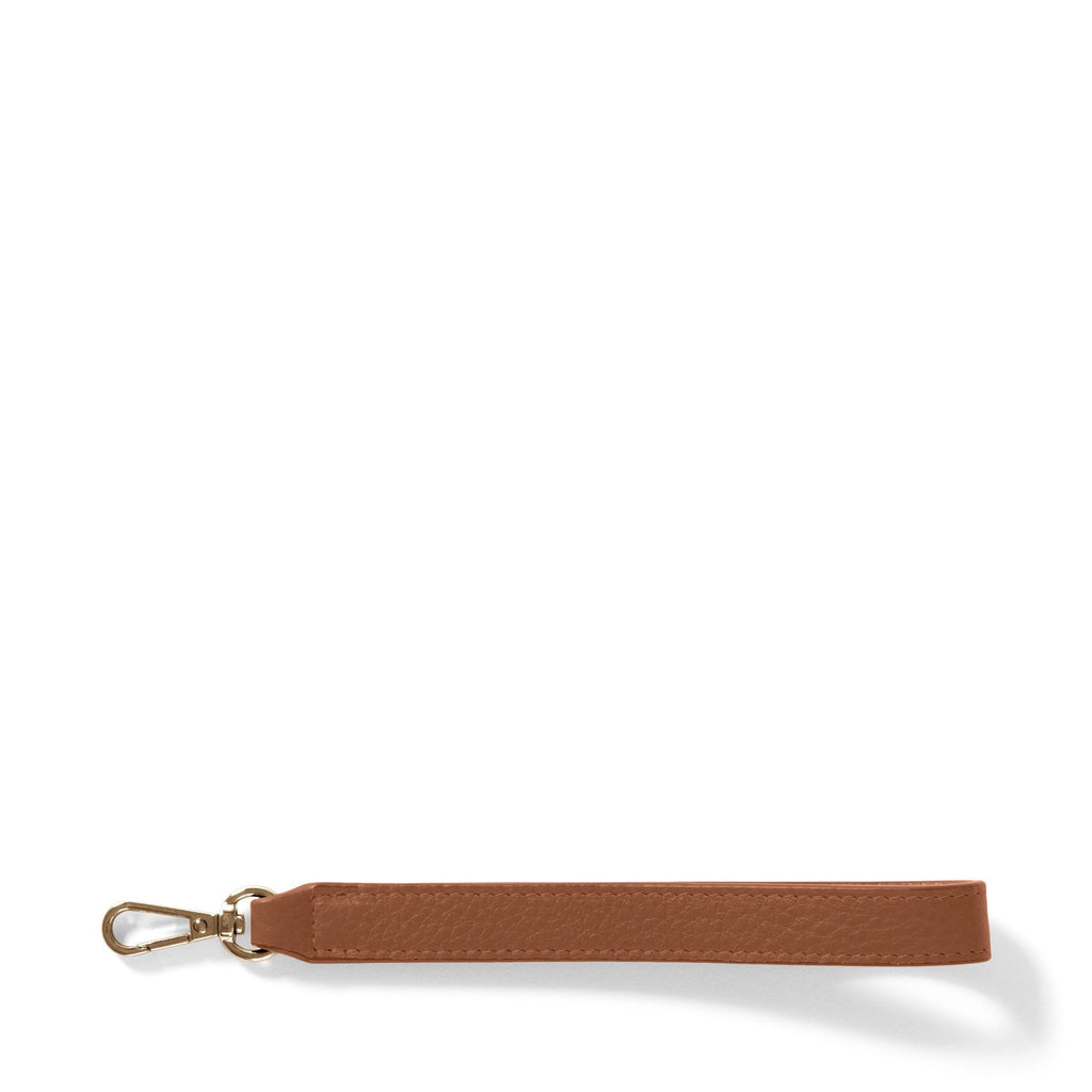 Wristlet Strap Saddle Brown