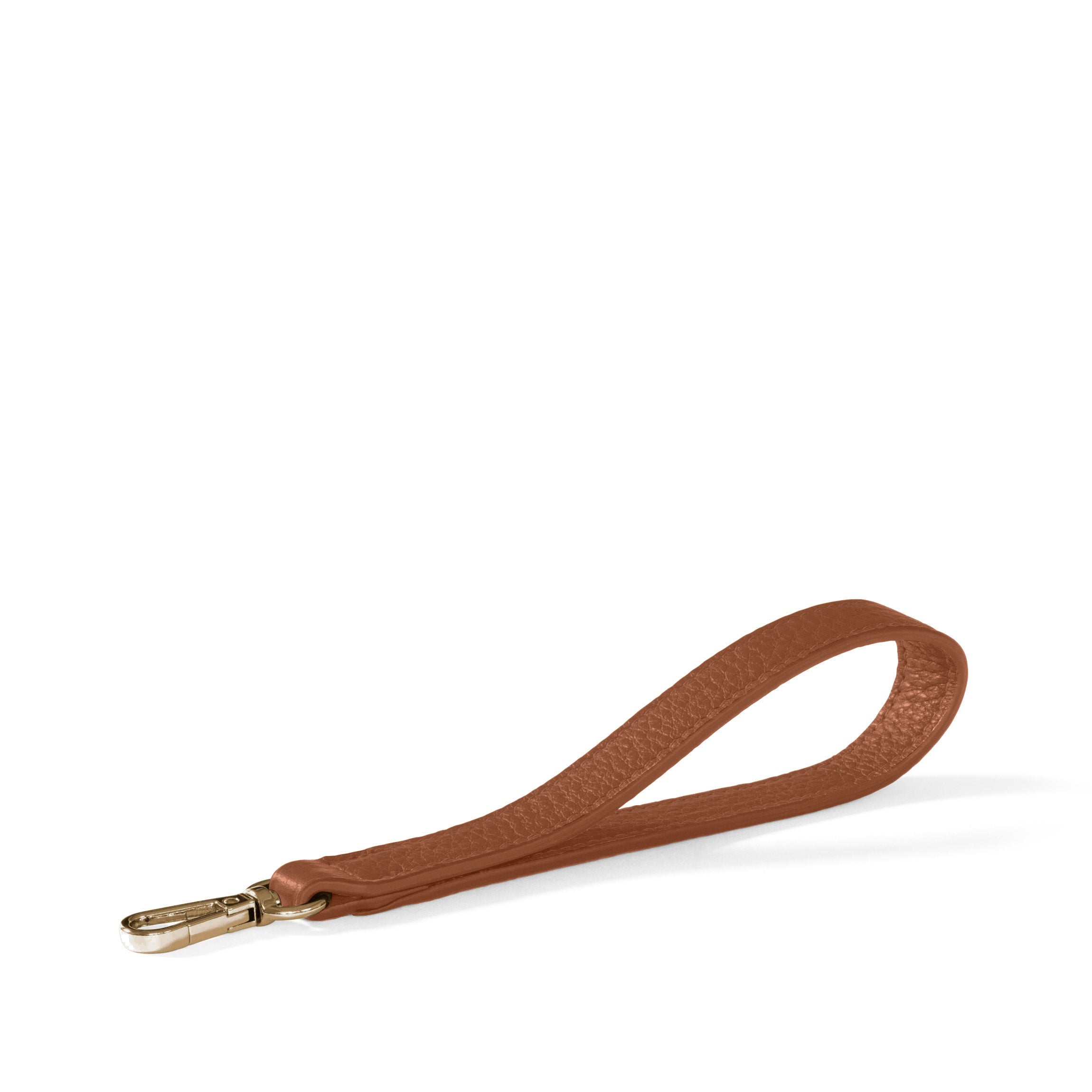 Wristlet Strap Saddle Brown