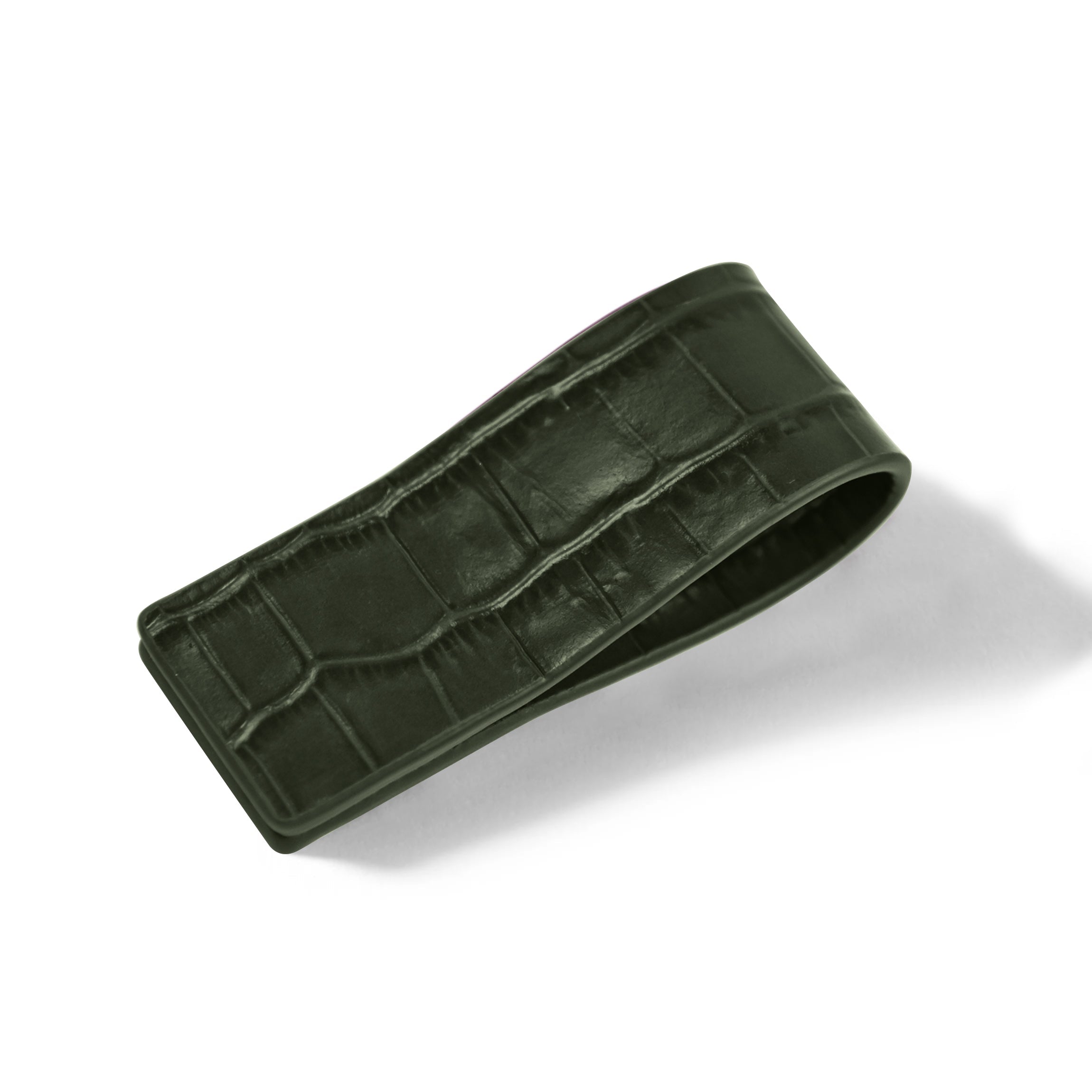 XL Cord Wrap Forest Croc