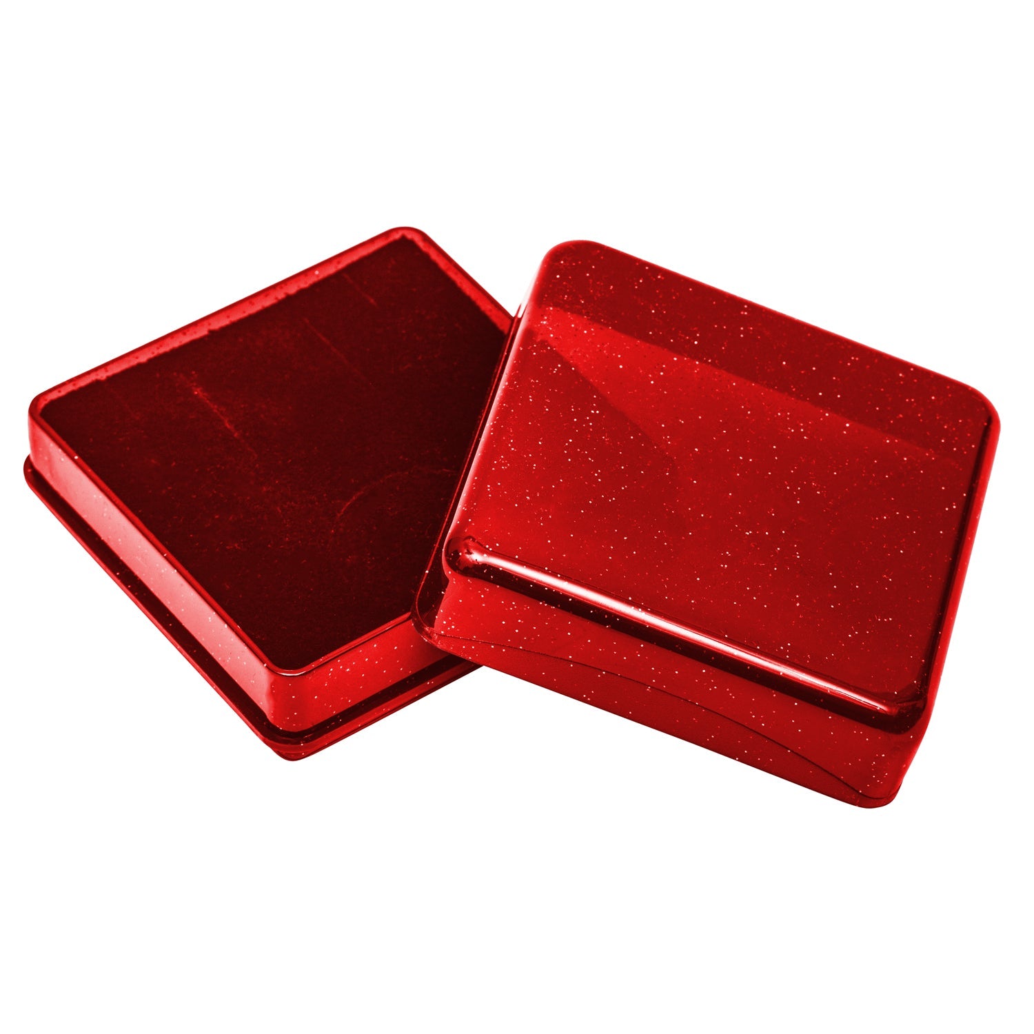 Large Plastic Earring and Pendant Box with Foam Insert
