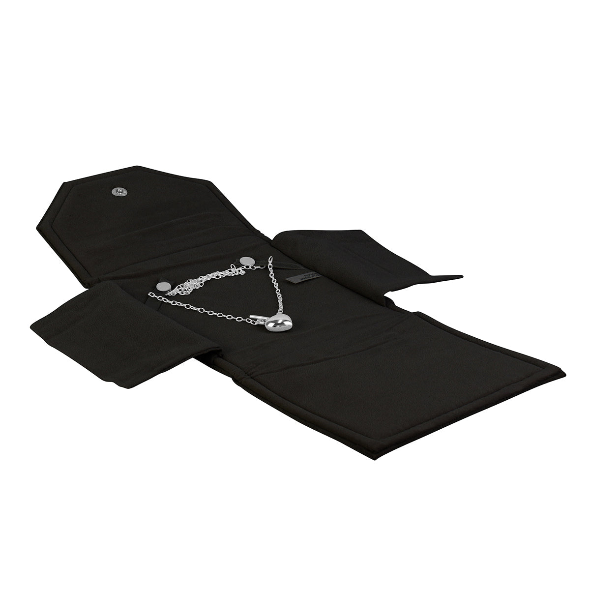 High Quality Italian Suede Pearl Folder with Two Piece Packer