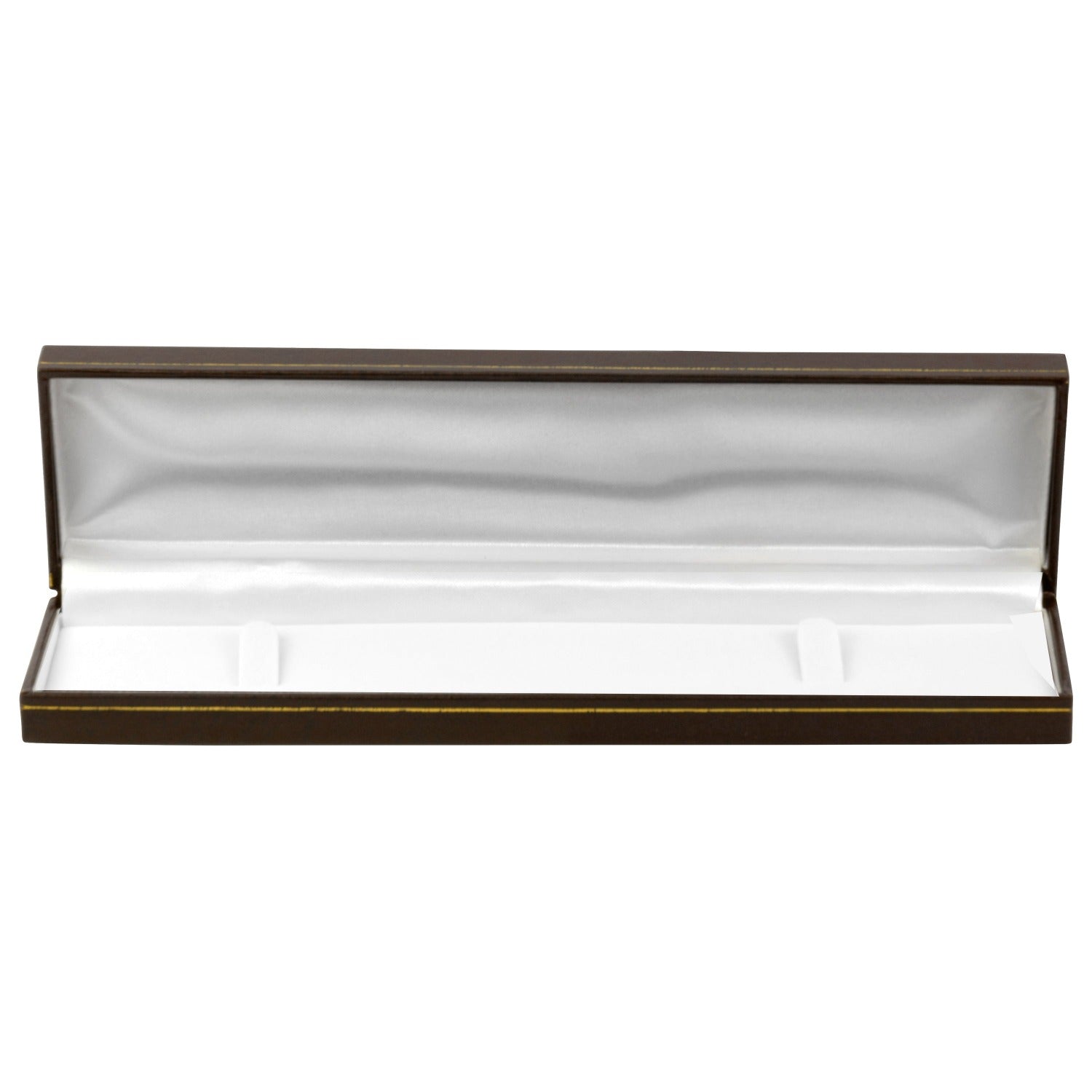 Paper Covered Bracelet Box with Gold Accent