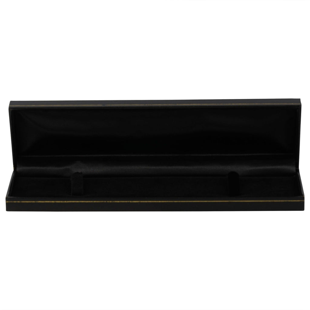 Paper Covered Bracelet Box with Gold Accent