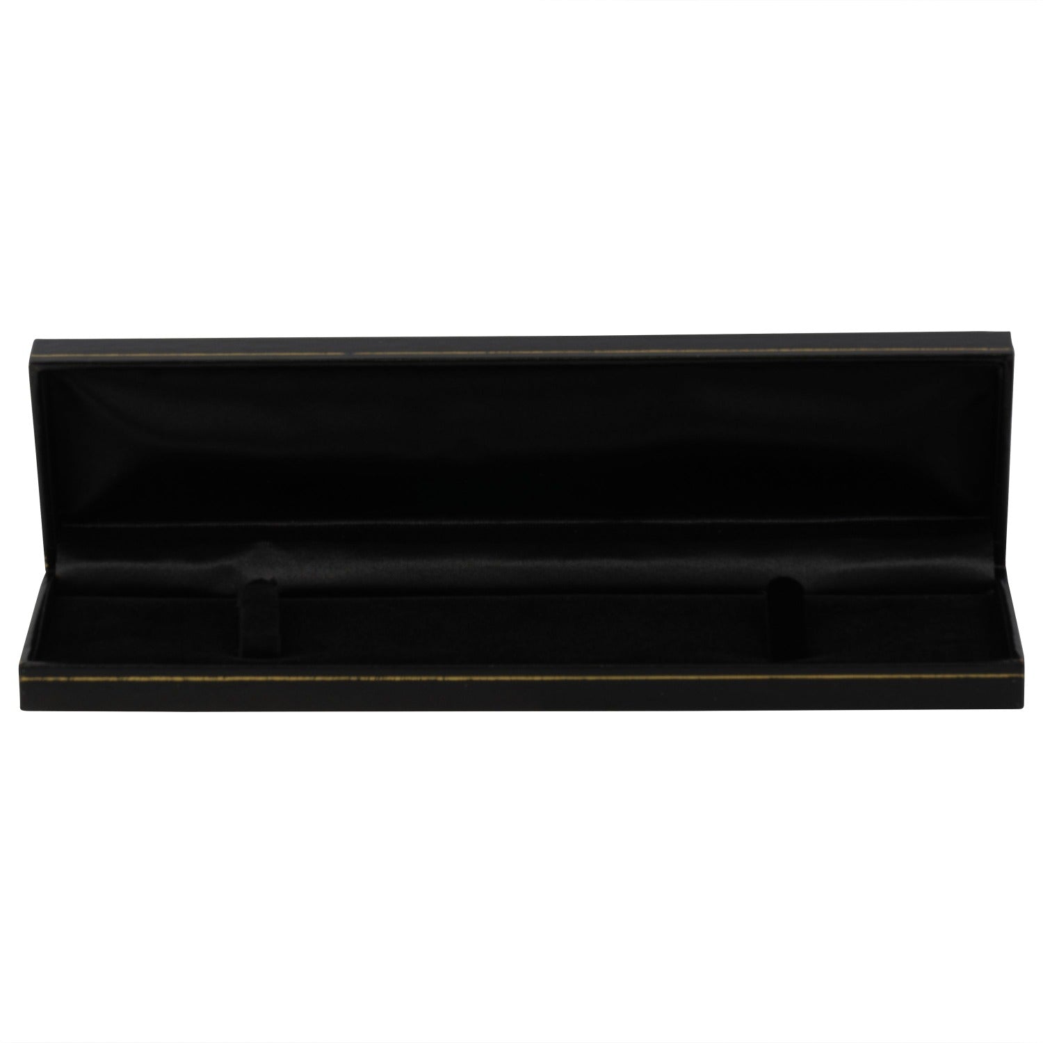 Paper Covered Bracelet Box with Gold Accent