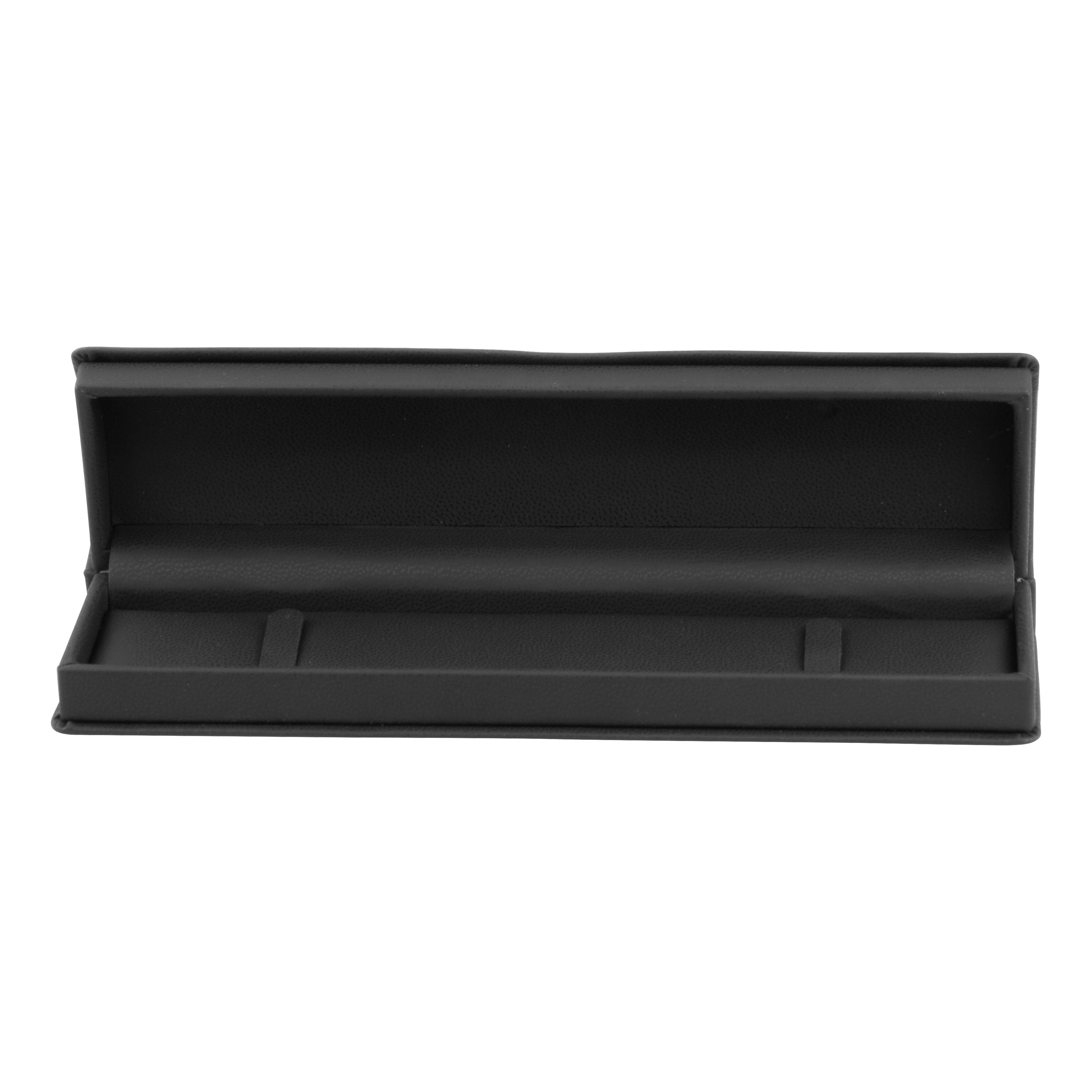 Leatherette Bracelet Box Leatherette Interior with Ribboned Packer