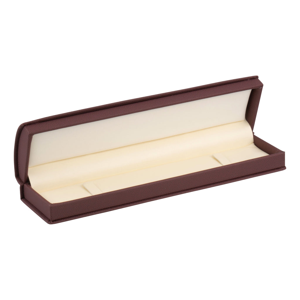 Leatherette Bracelet Box Leatherette Interior with Ribboned Packer