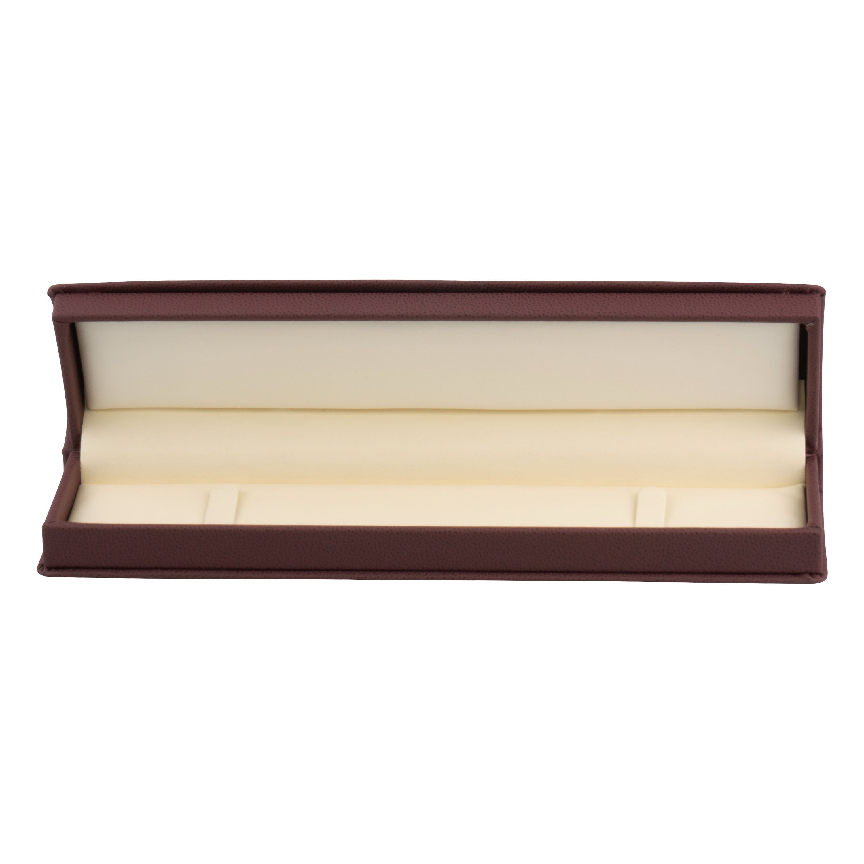 Leatherette Bracelet Box Leatherette Interior with Ribboned Packer