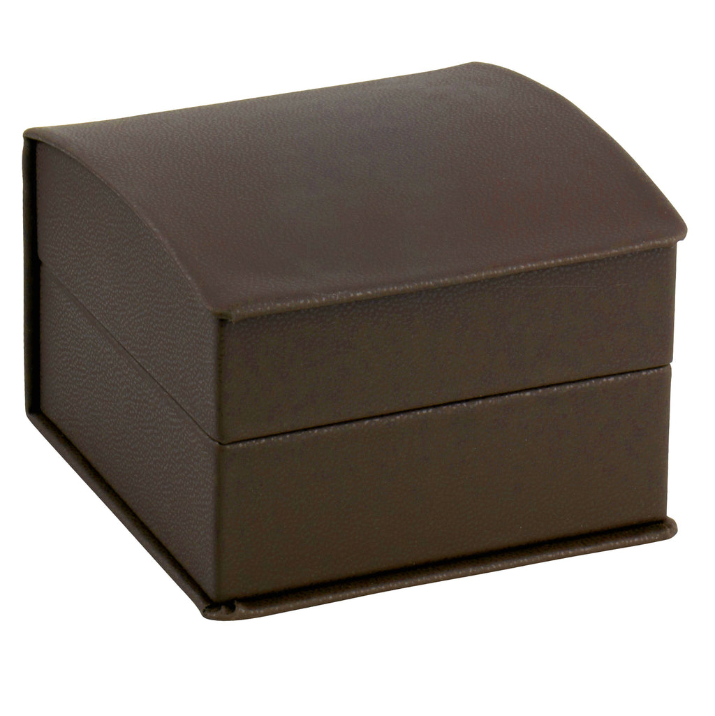 Leatherette Collar Watch Box Leatherette Interior with  Ribboned Packer