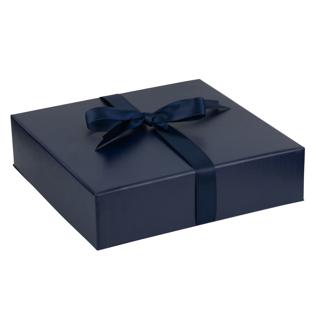 Leatherette Large Set Box Leatherette Interior with Ribboned Packer
