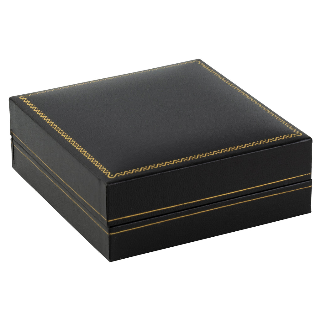 Paper Covered Universal Box with Gold Accent