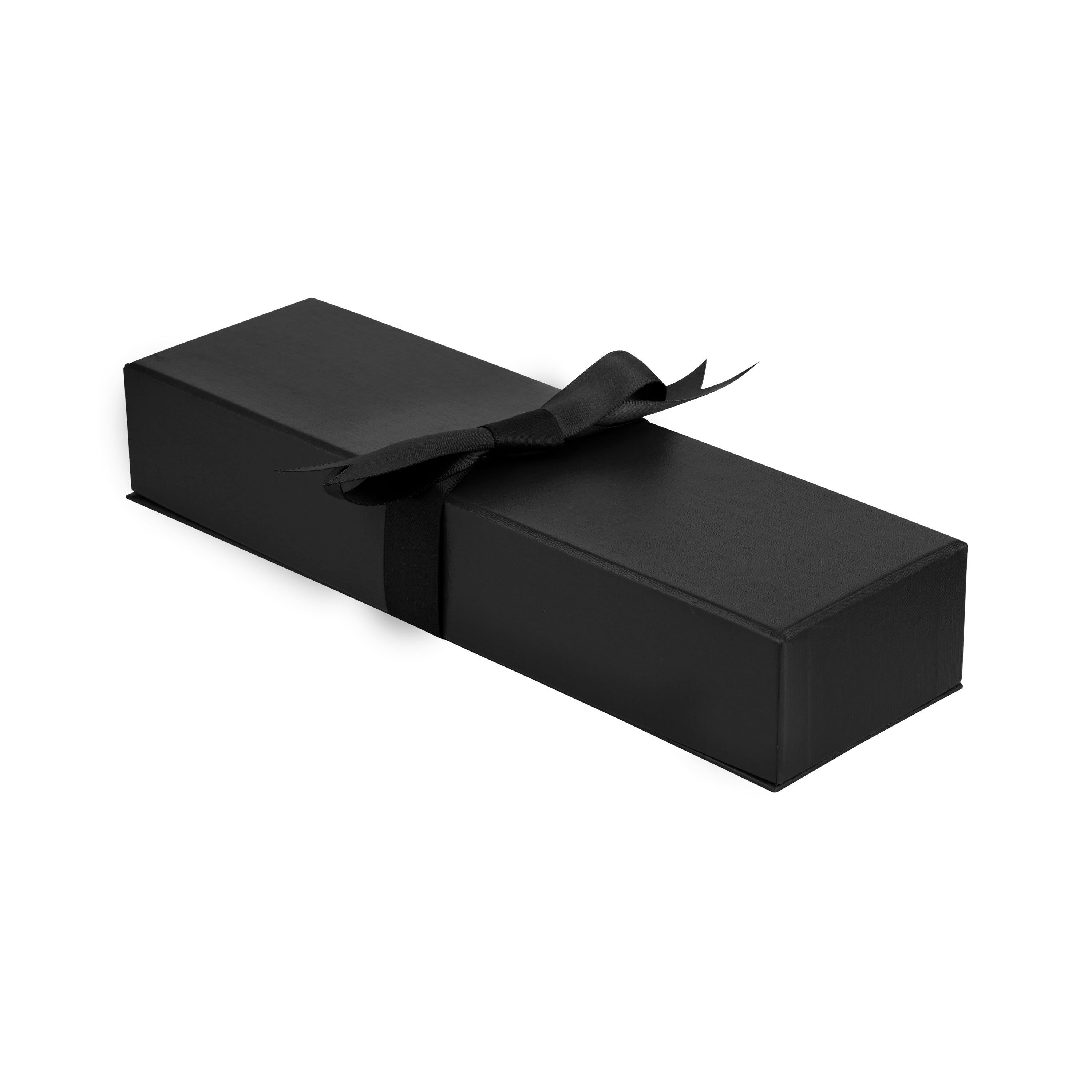 Suede Bracelet Box with Matching Interior with Ribboned Packer