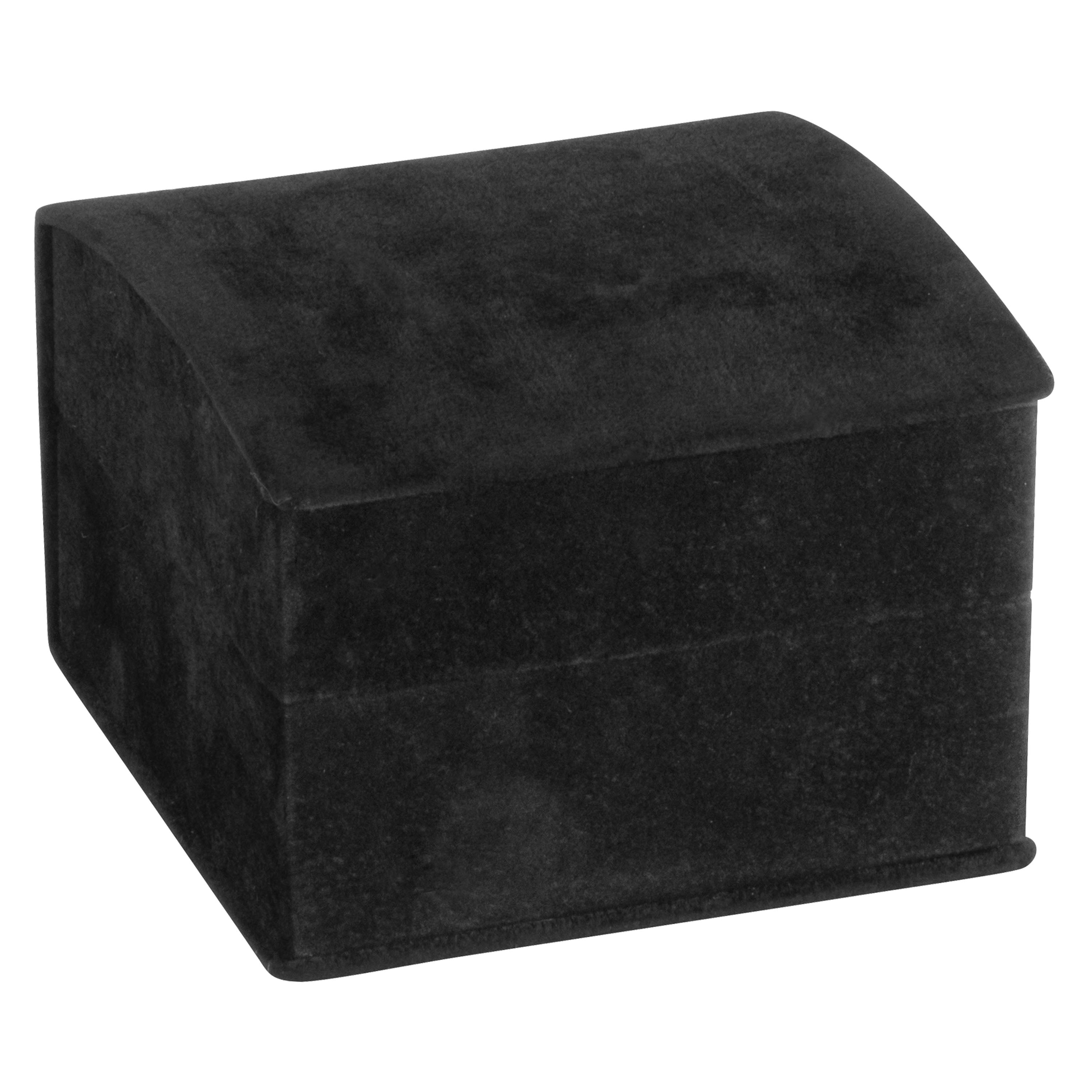 Suede Collar Watch Box with Matching Interior with Ribboned Packer